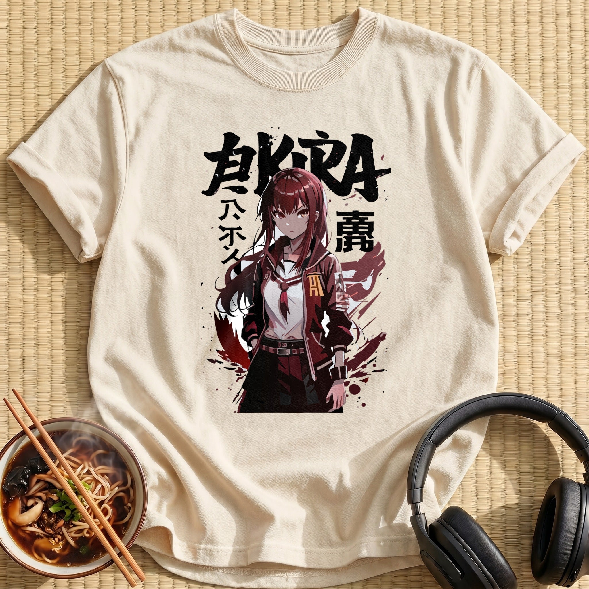 Red Haired Anime Schoolgirl Kira - Natural