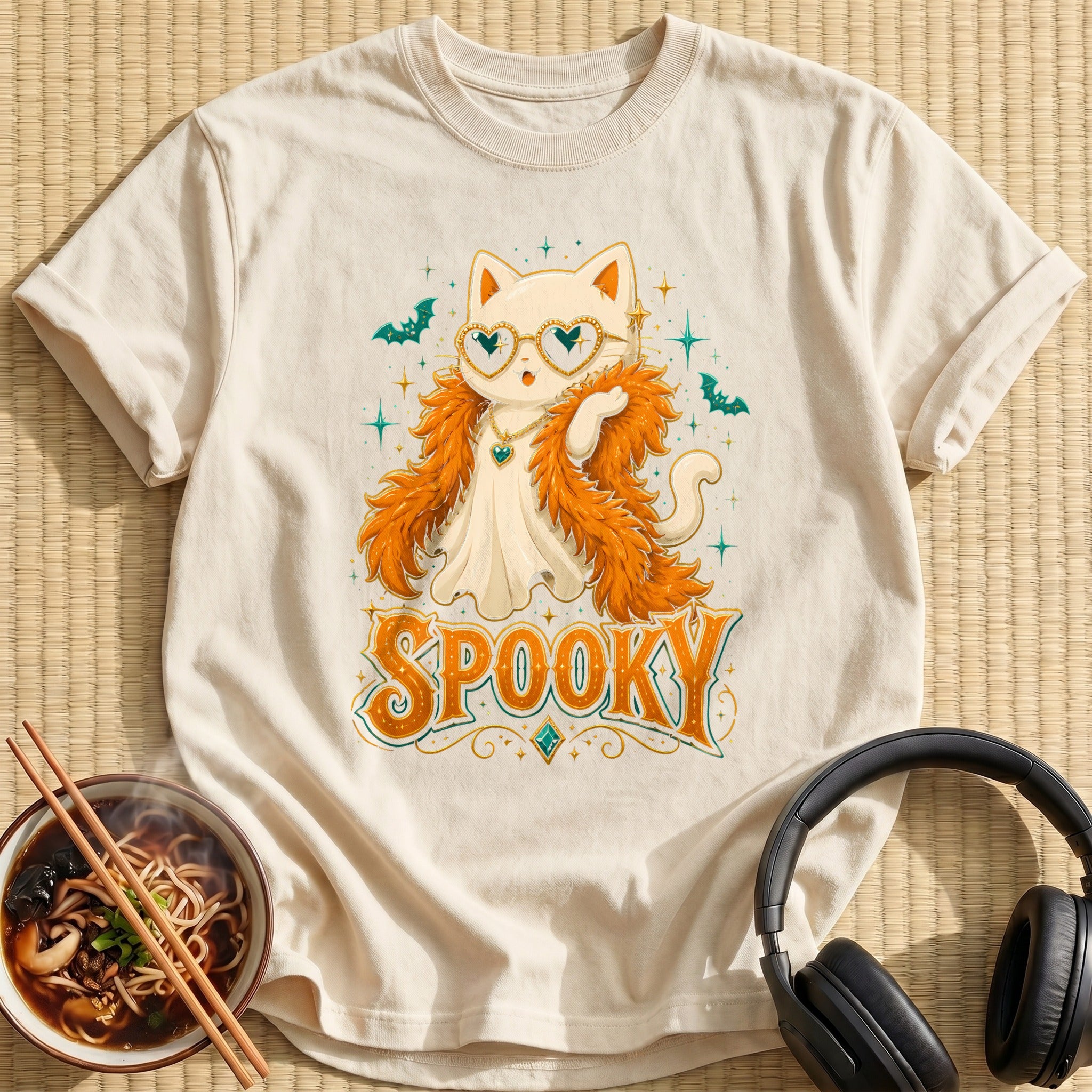 Spooky Glam Cat - Natural