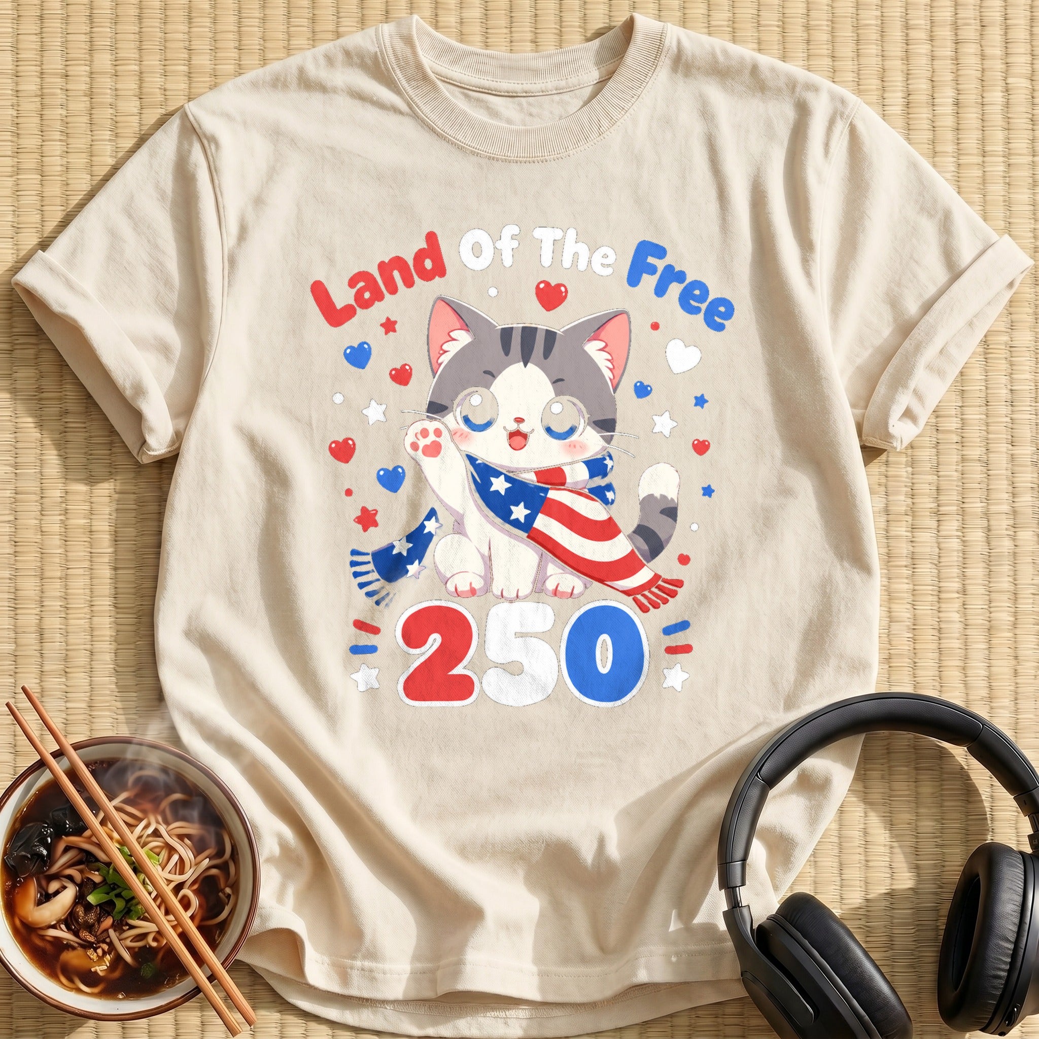 Stars And Stripes Kitty