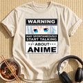 Warning May Start Talking Anime - Natural