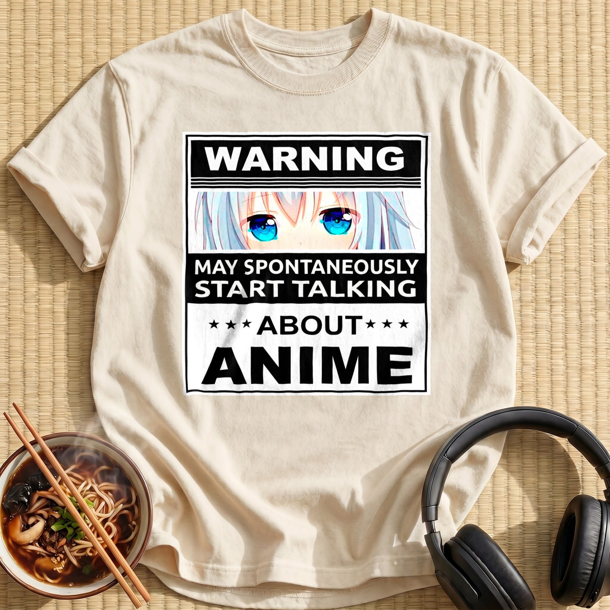Warning May Start Talking Anime - Natural