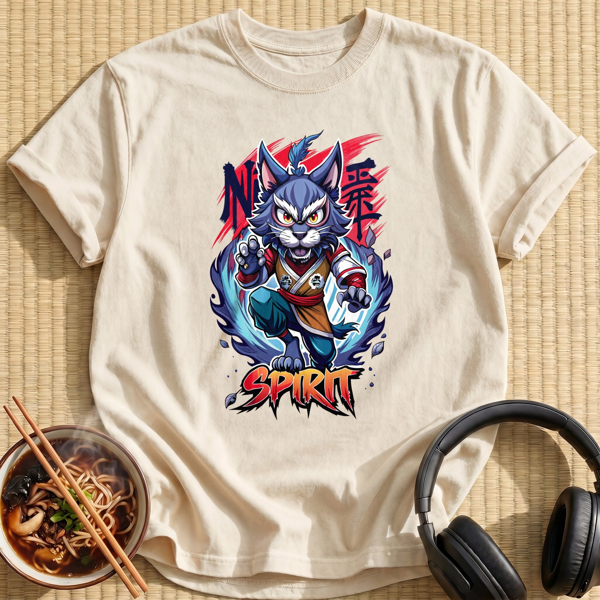 Warrior Cat Spirit Kung Fu - Natural