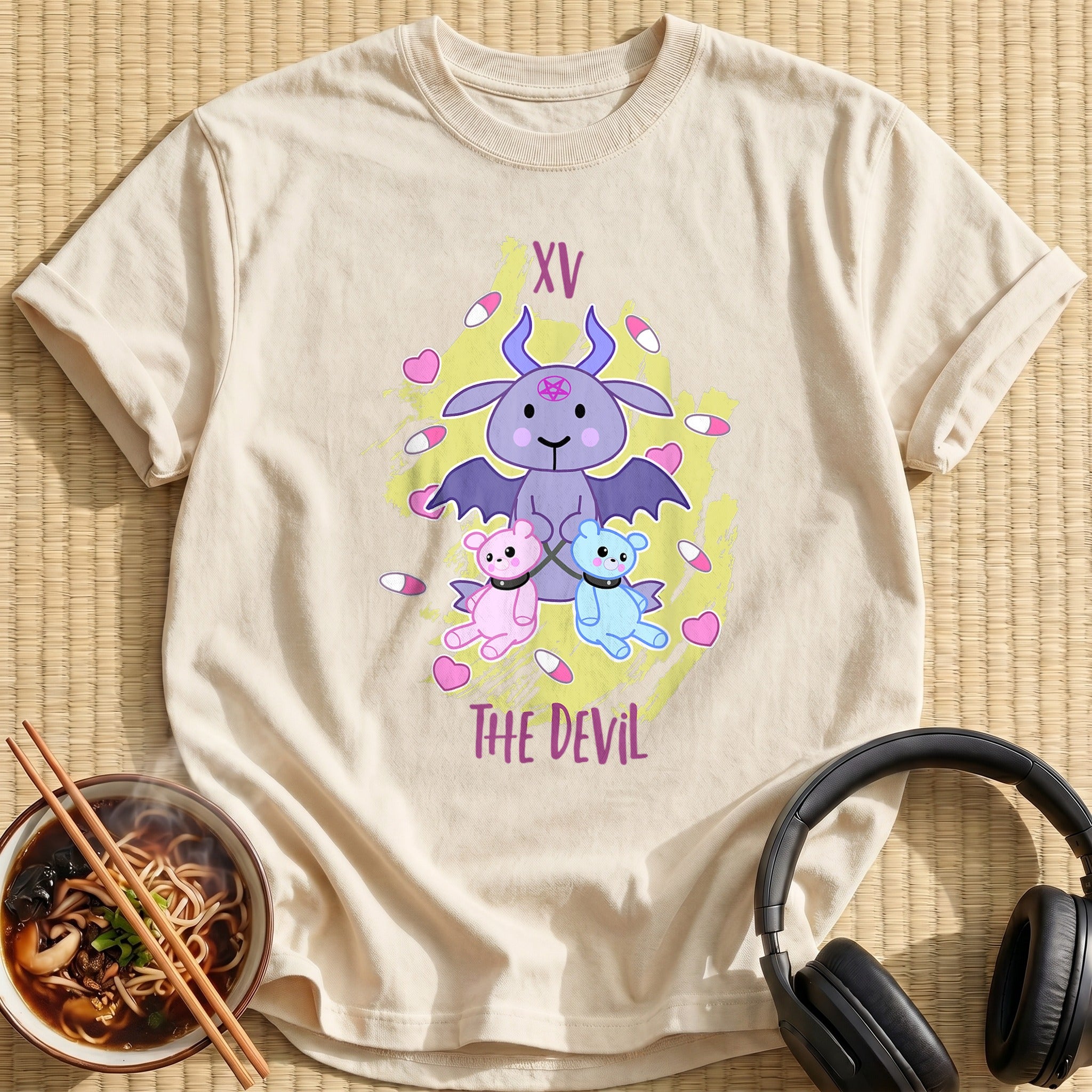 Yami Kawaii Devil Bat Tarot - Natural