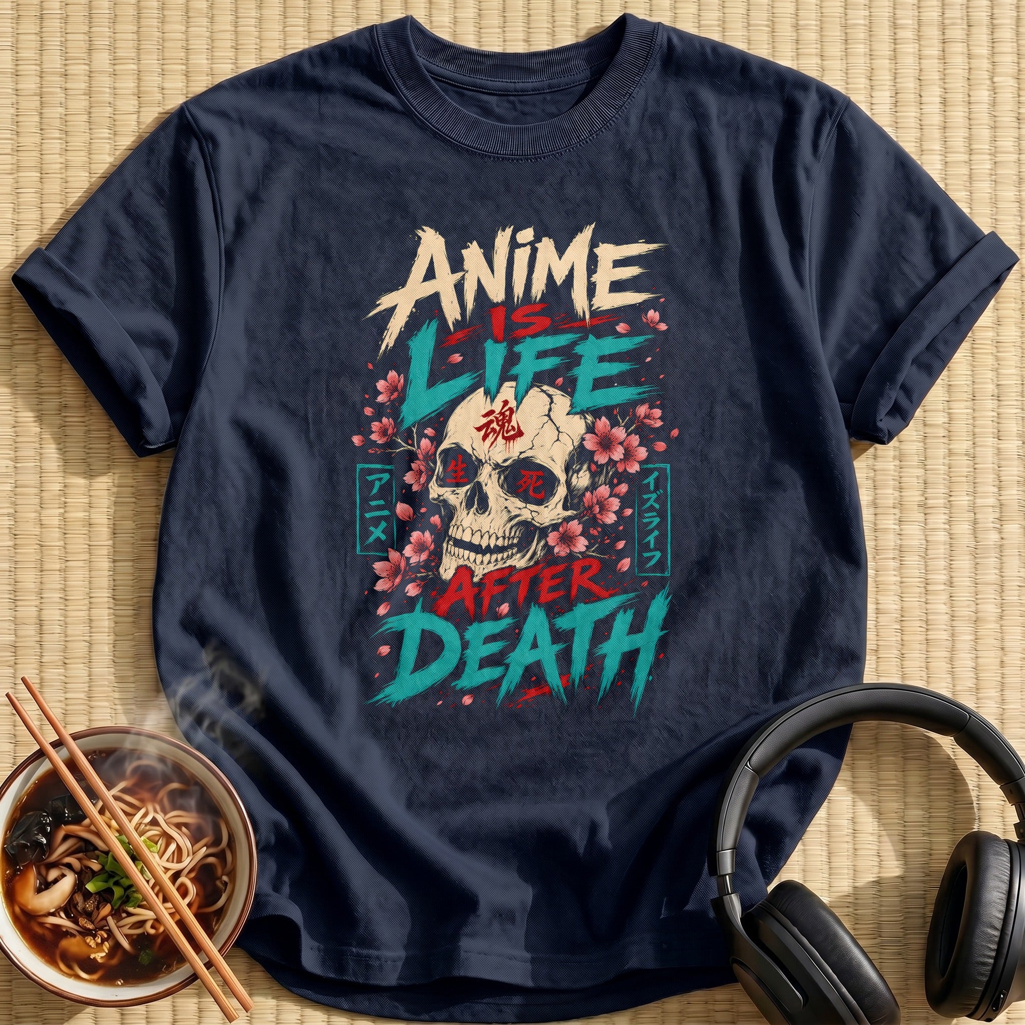 Anime Is Life After Death - Navy