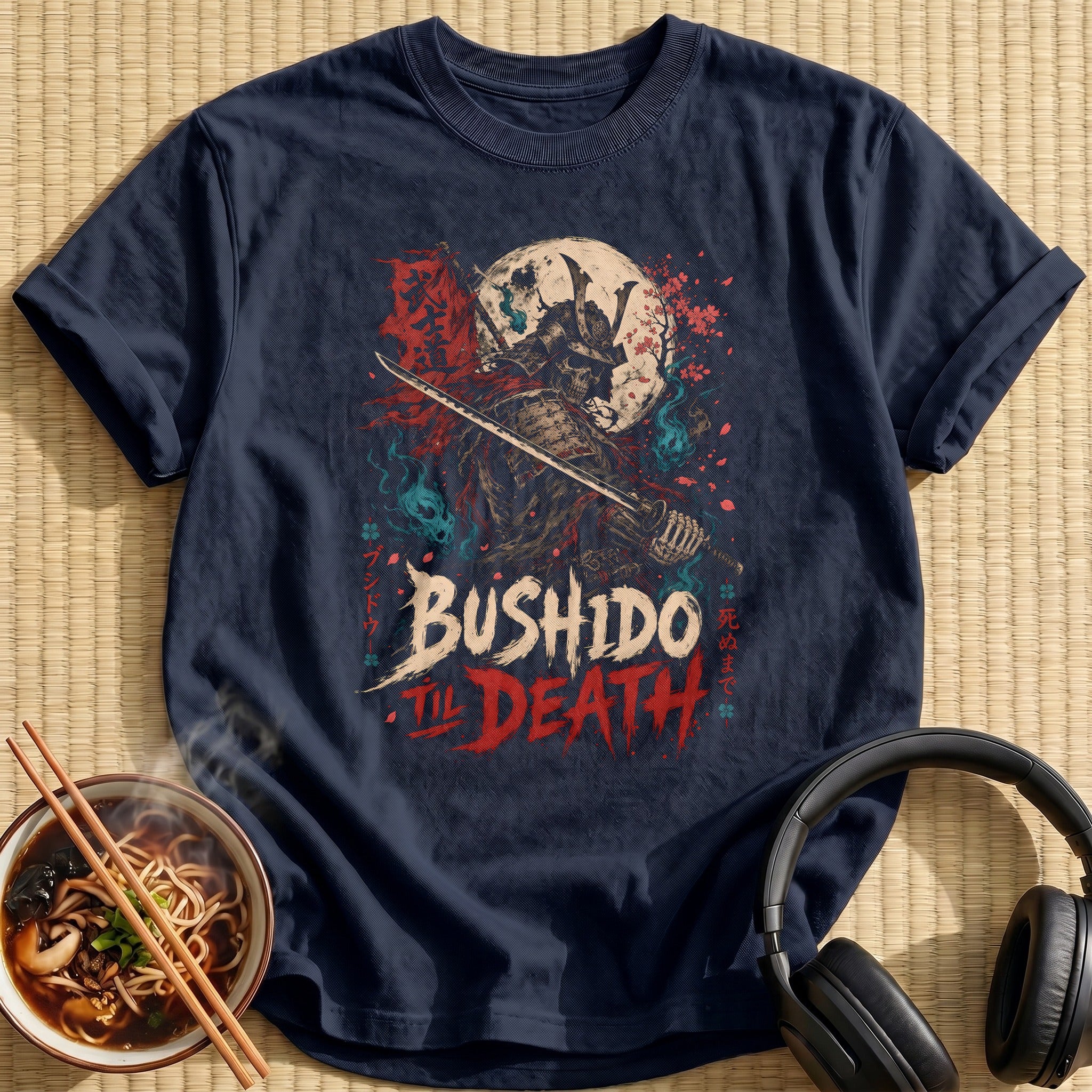 Bushido Til Death Samurai - Navy