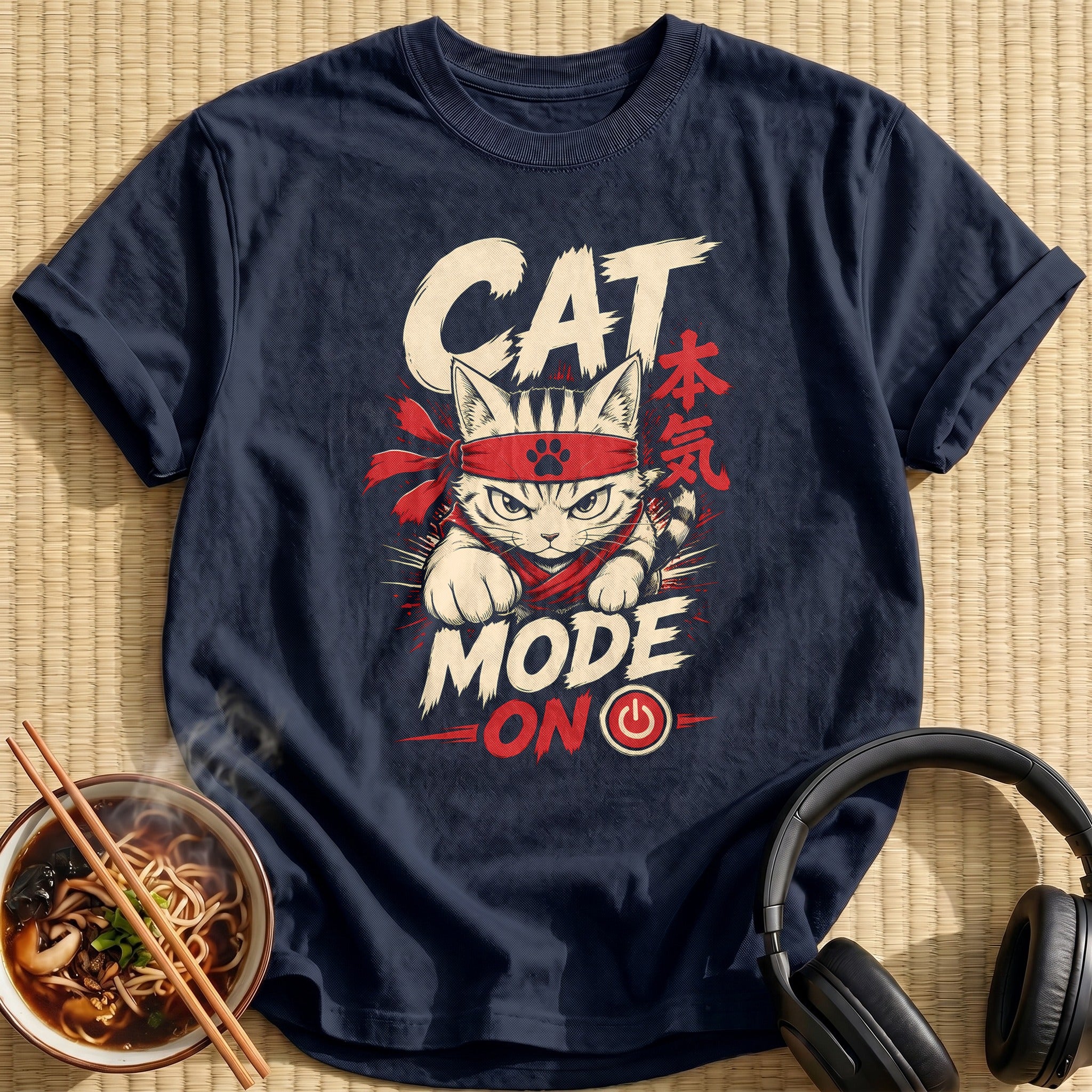 Cat Mode On 74 - Navy
