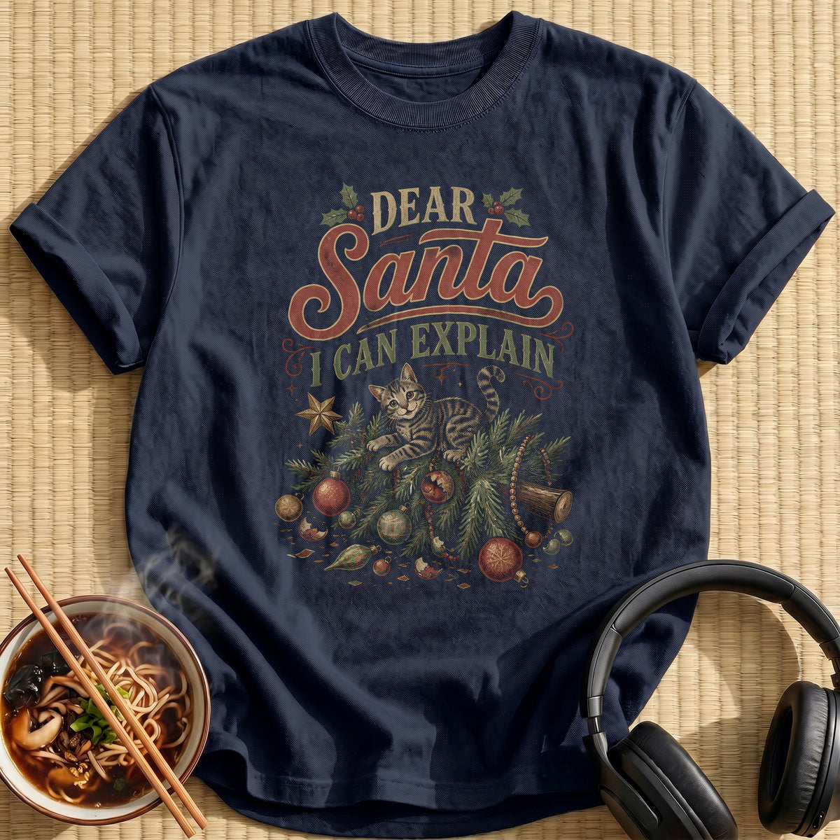 Dear Santa I Can Explain 87 - Navy