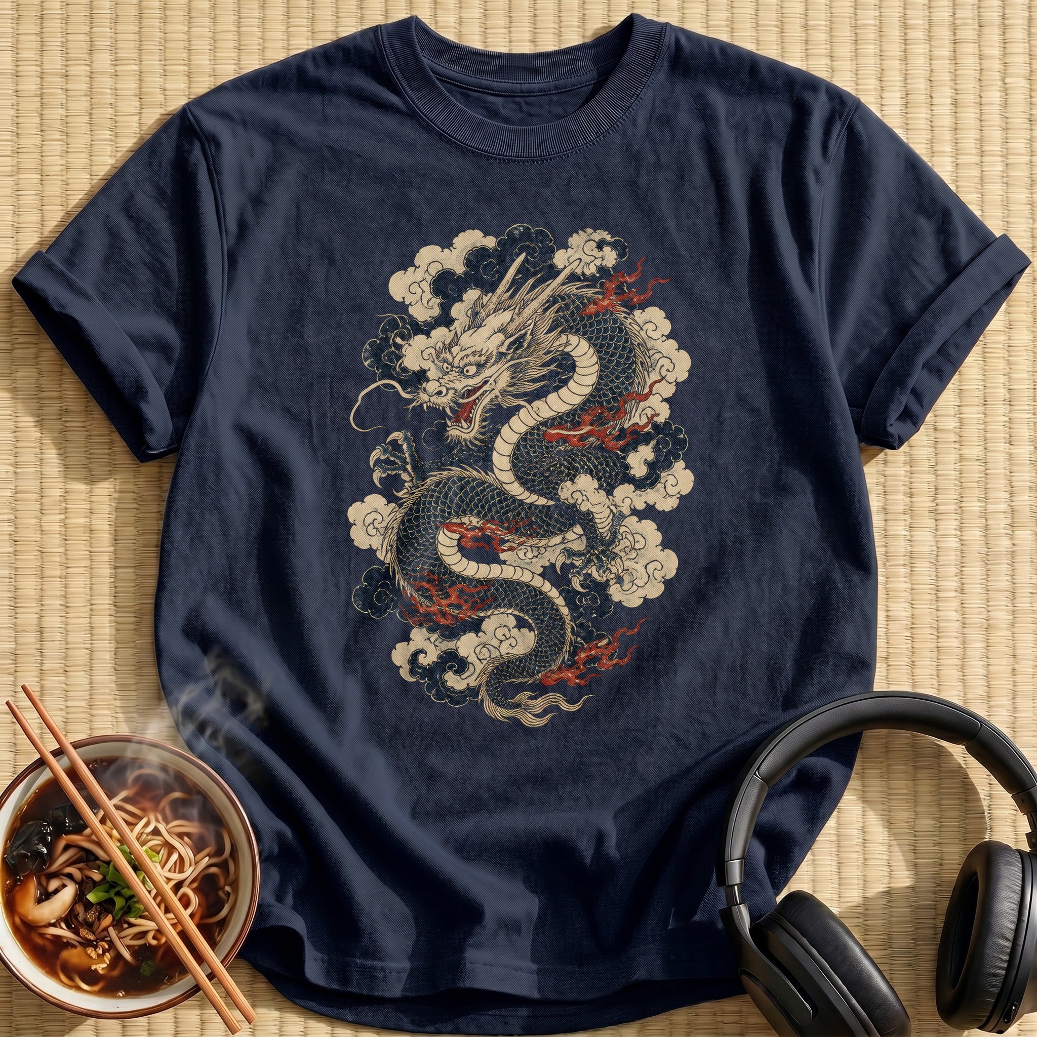 Dragon Ukiyoe 75 - Navy
