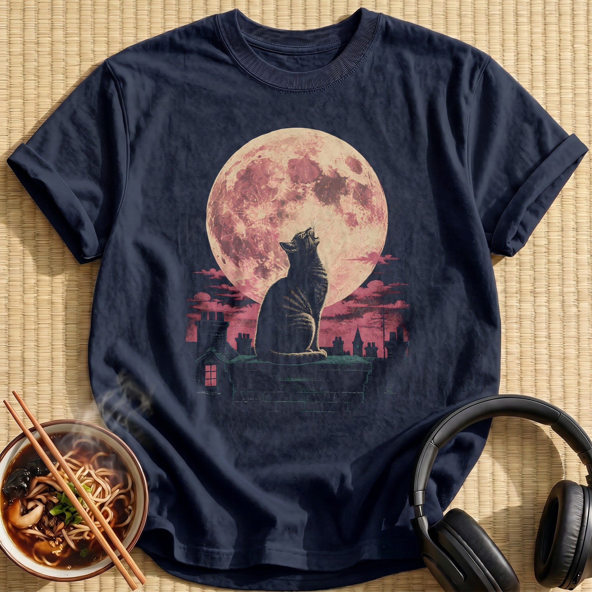 Etsy Cat Moon 46 - Navy