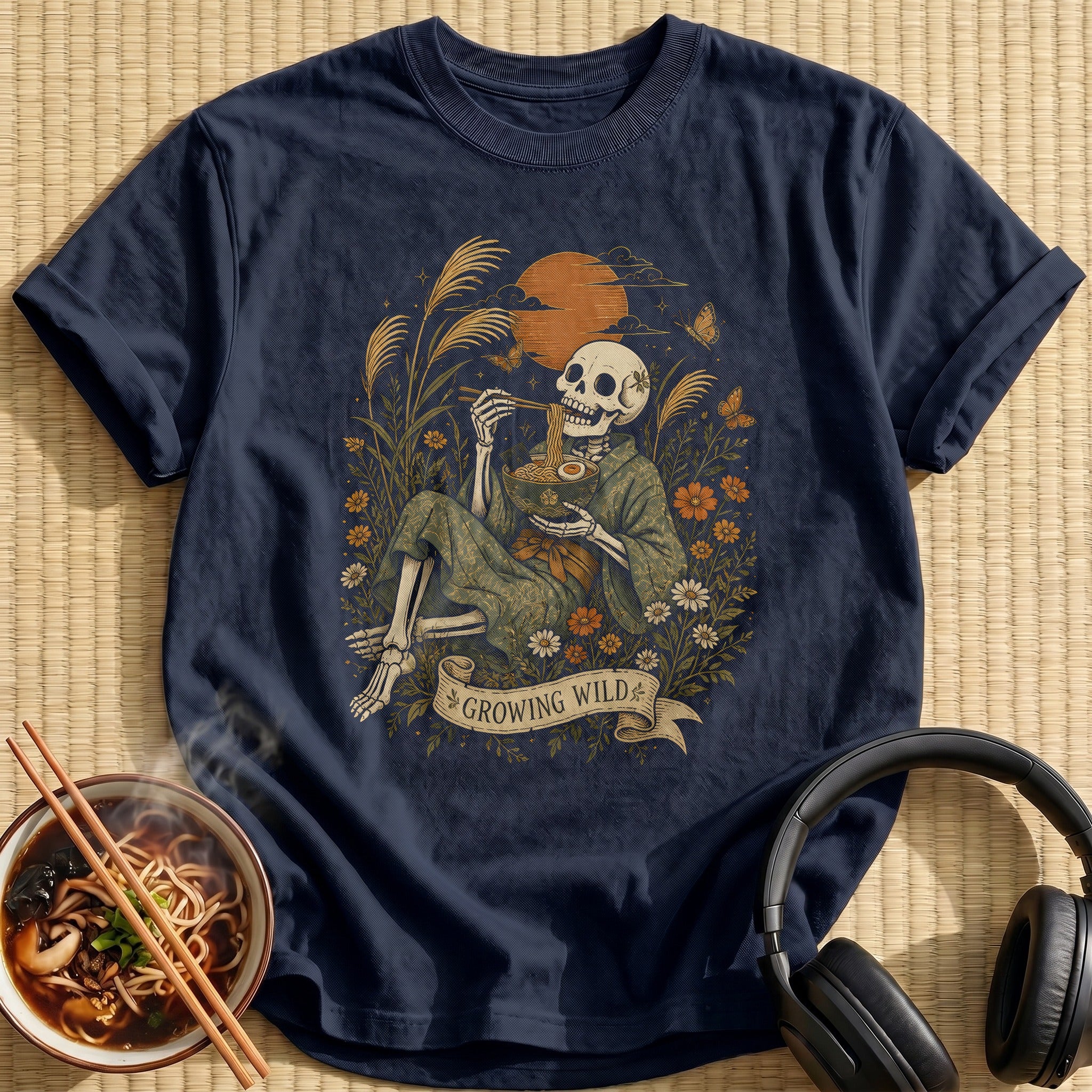 Growing Wild Skeleton - Navy