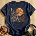 Howling Wolf Orange Harvest Moon