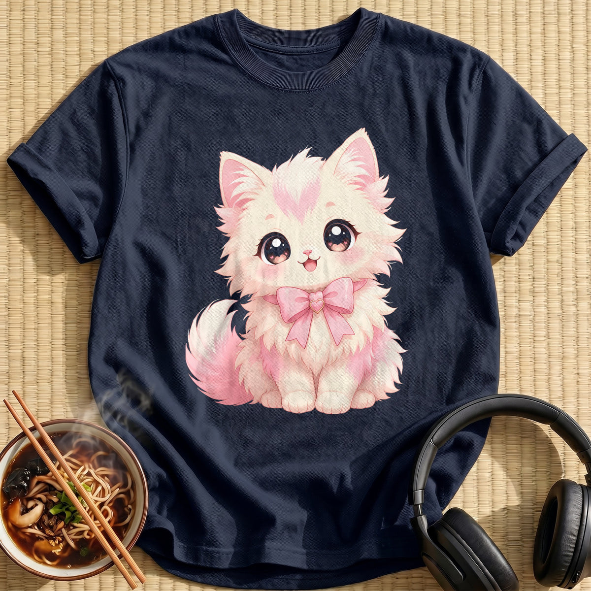 Kawaii Cat 41 - Navy