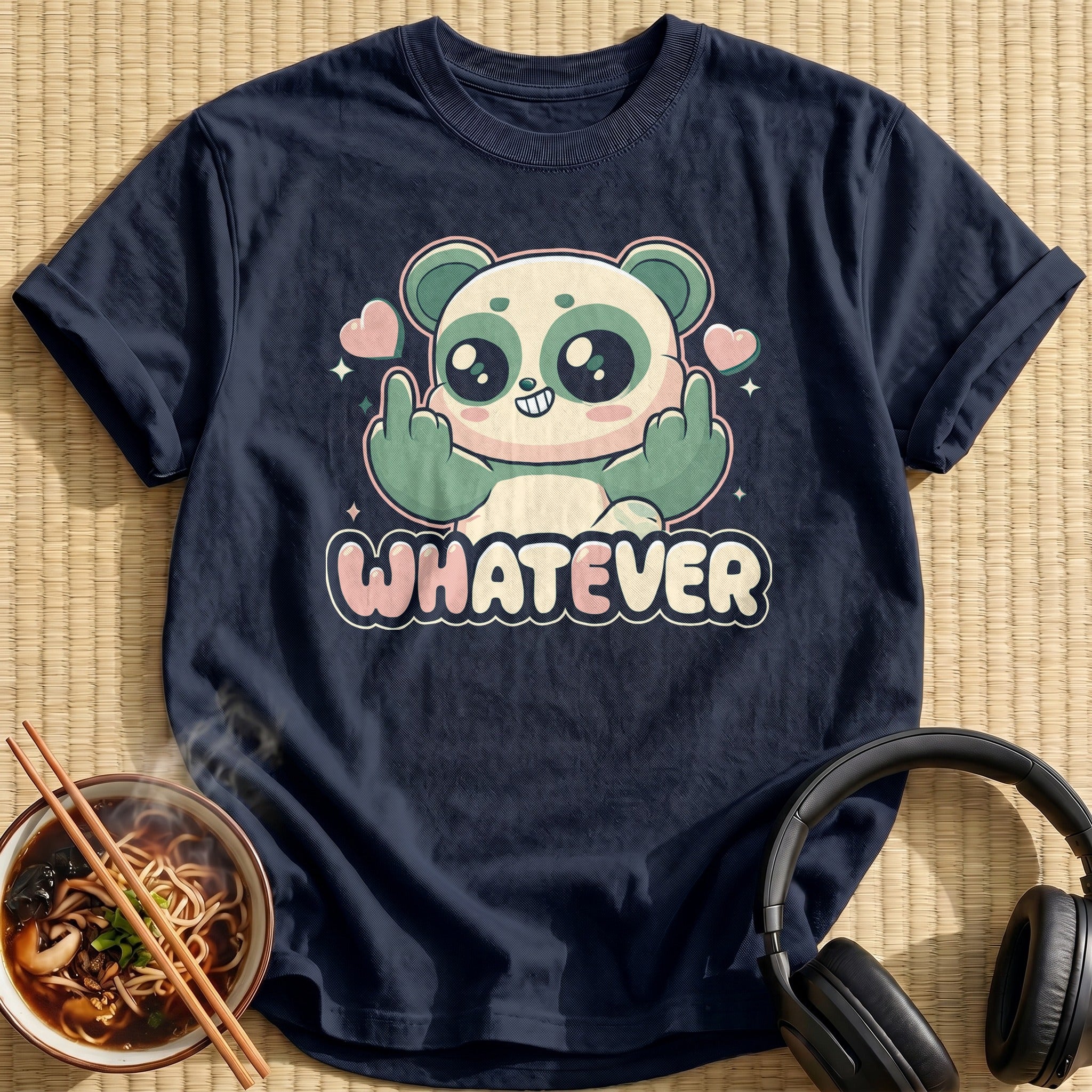 Kawaii Chibi Panda Saying Whatever