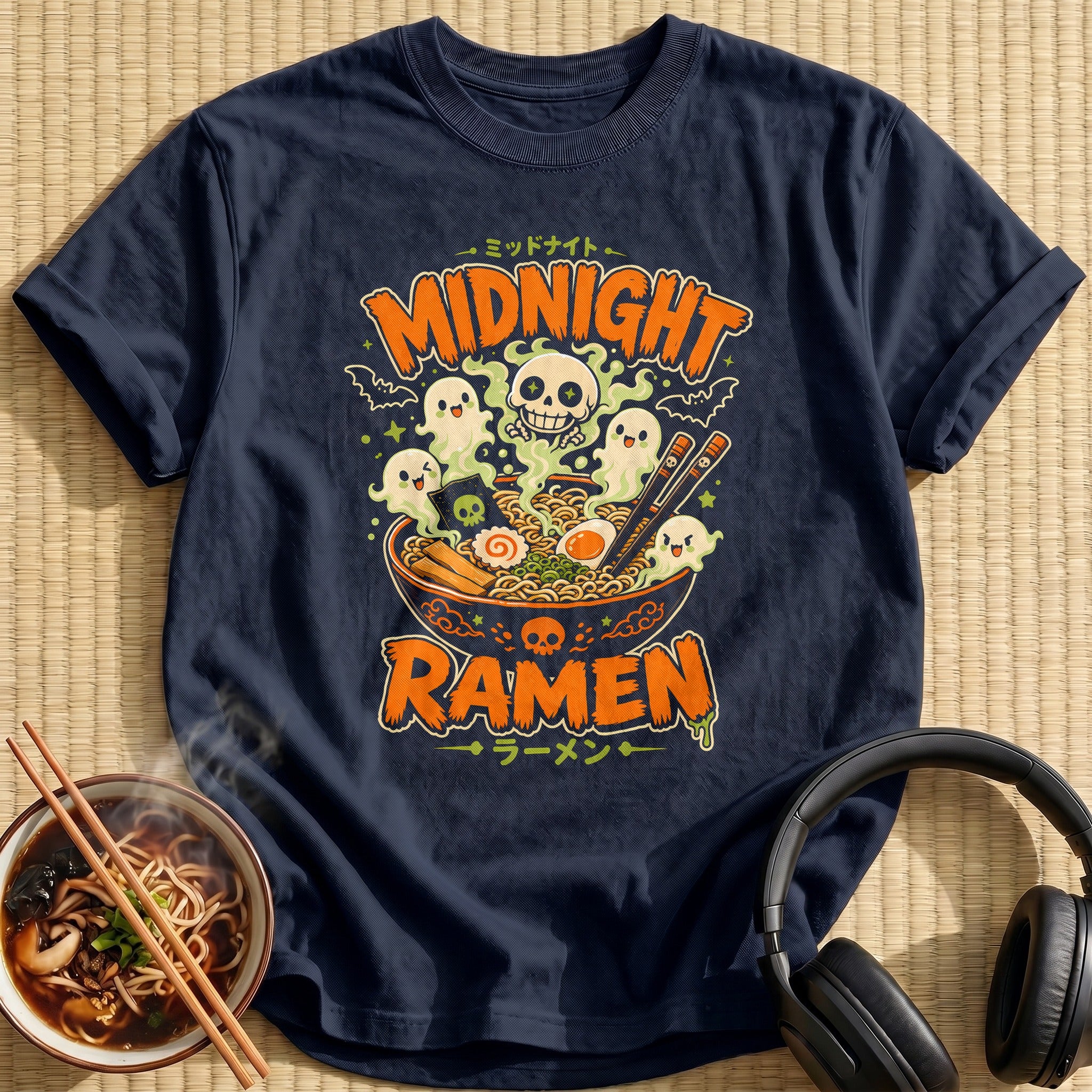 Midnight Ramen Anime - Navy