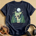 Moonlit Forest Deer
