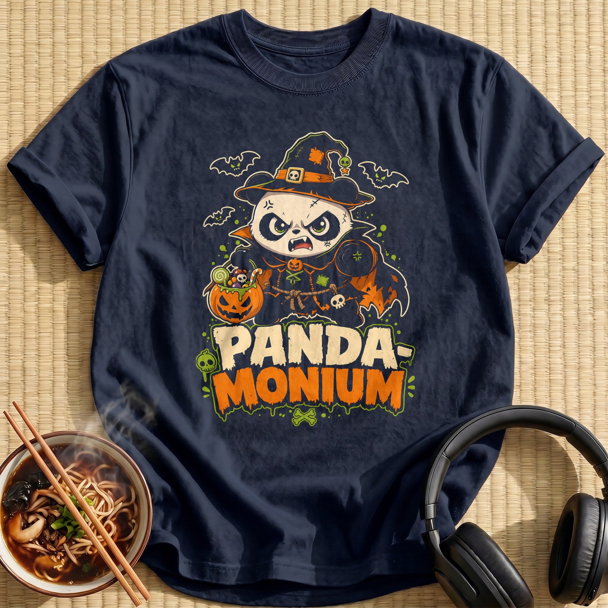 Panda Monium Anime - Navy