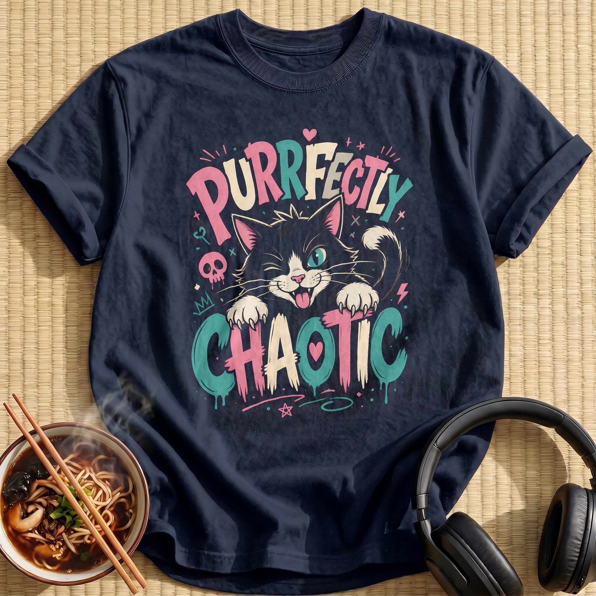 Purrfectly Chaotic 97 - Navy