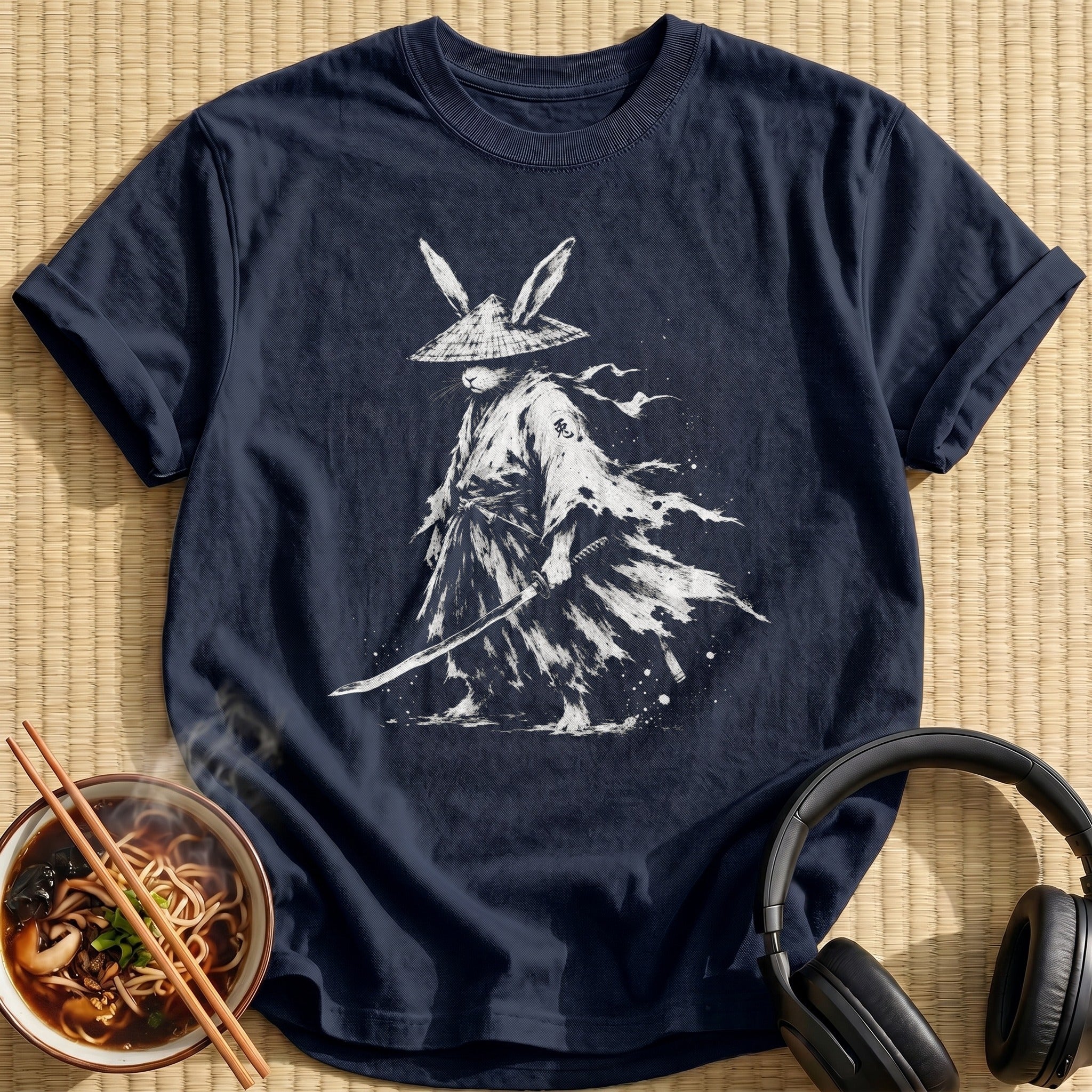 Rabbit Ronin Wandering Inky Warrior