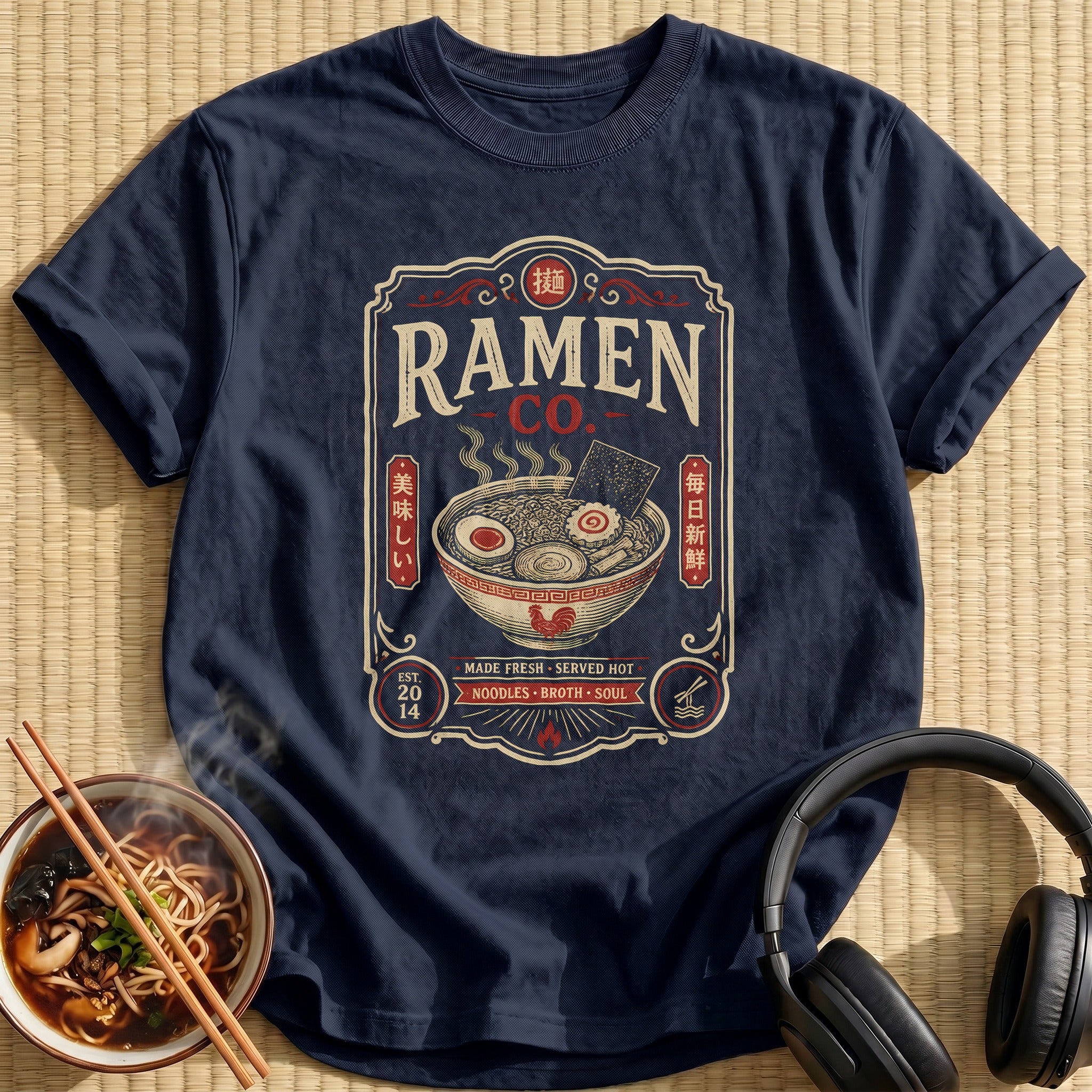 Ramen Co Matchbook 84 - Navy