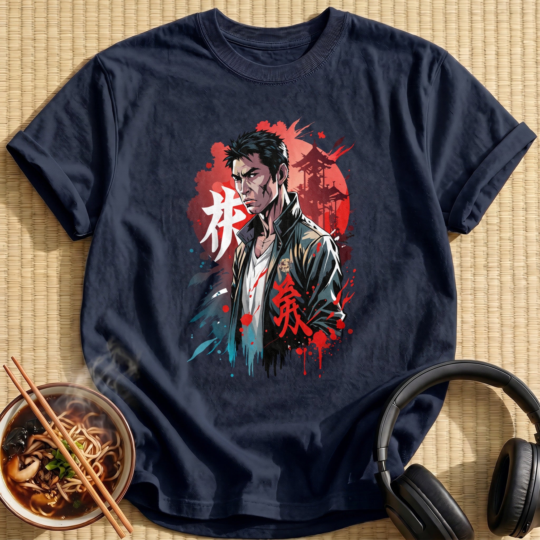 Red Sun Tough Anime Fighter - Navy