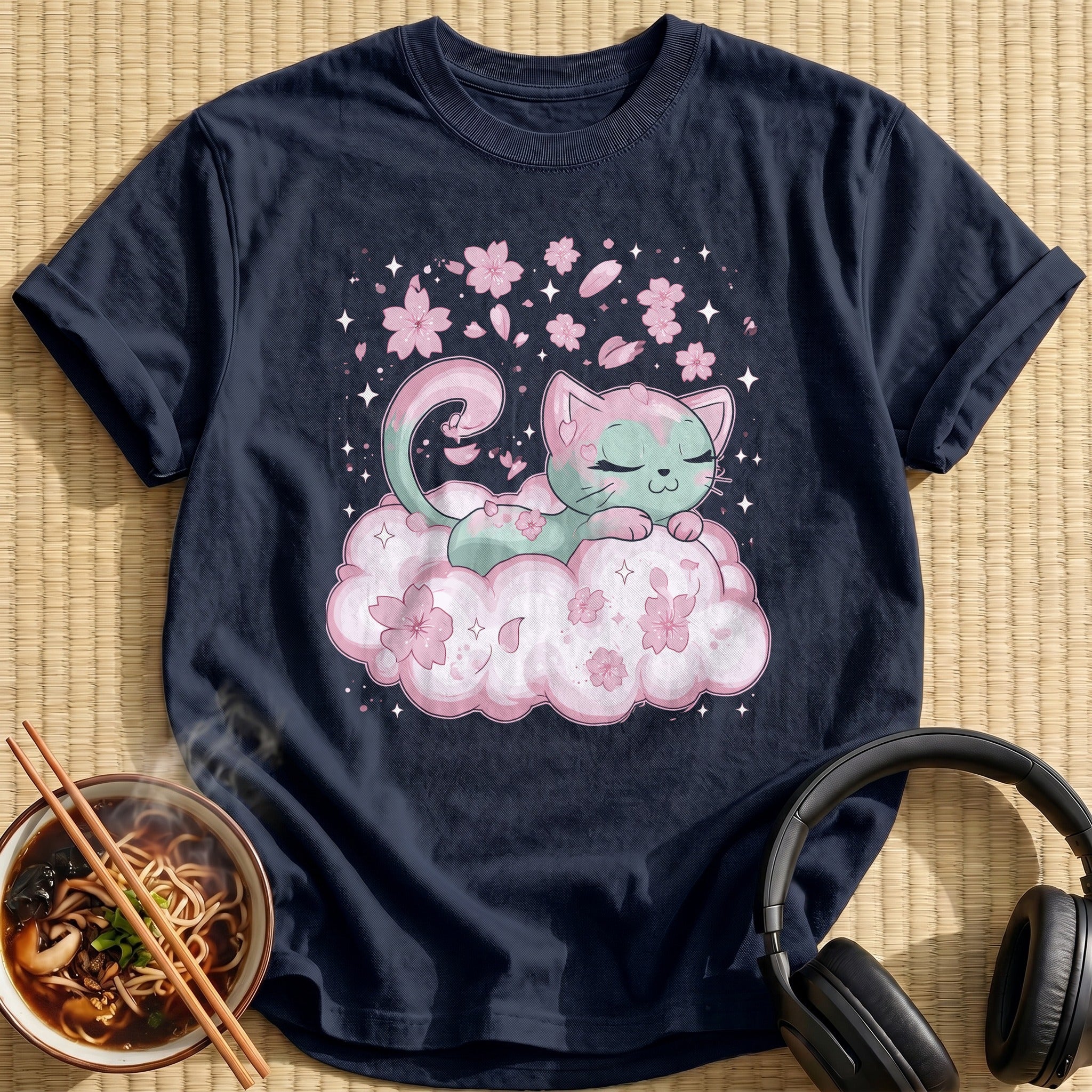 Sakura Cloud Kitten