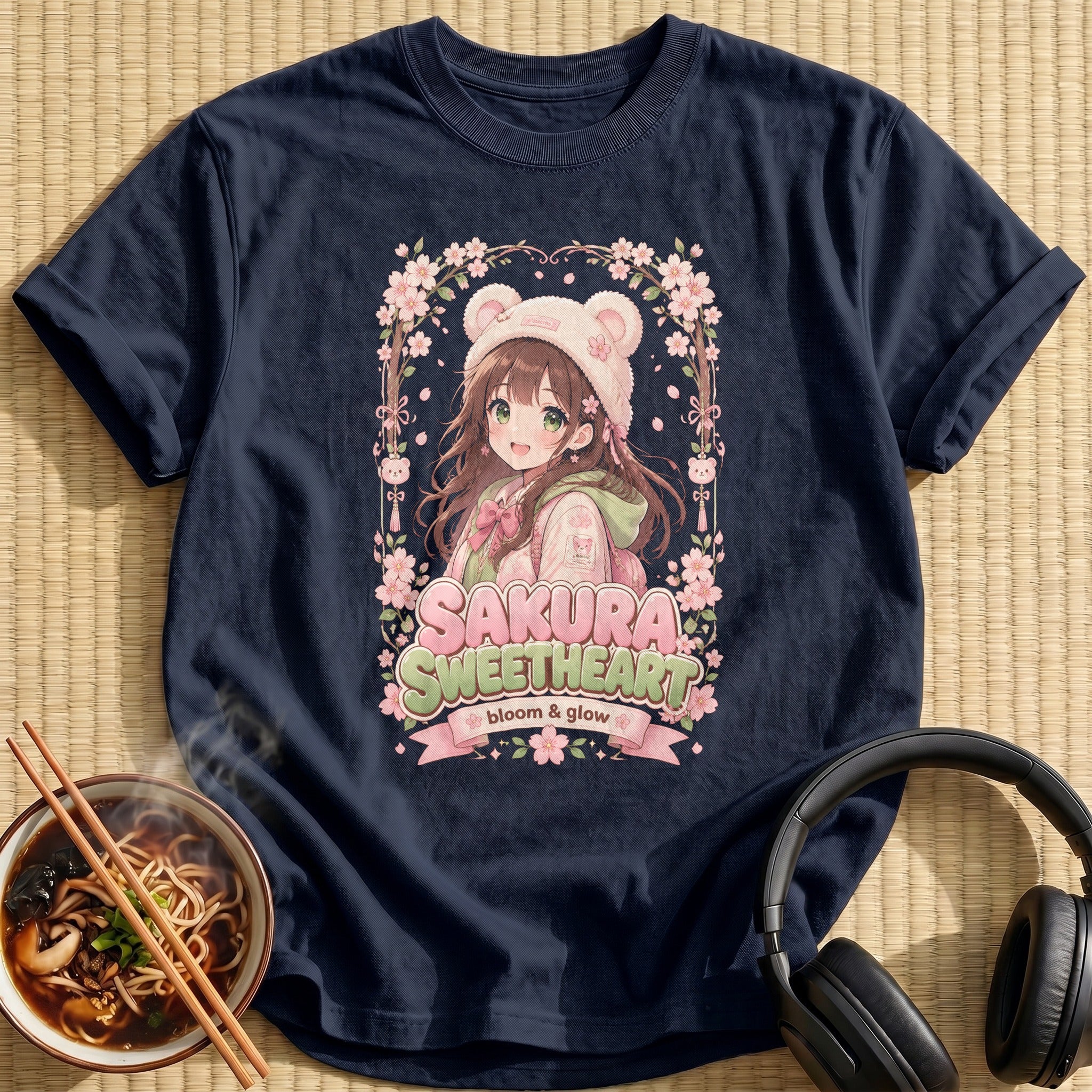 Sakura Sweetheart (soft pink & green)