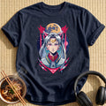 Silver Haired Moon Princess Warrior - Navy