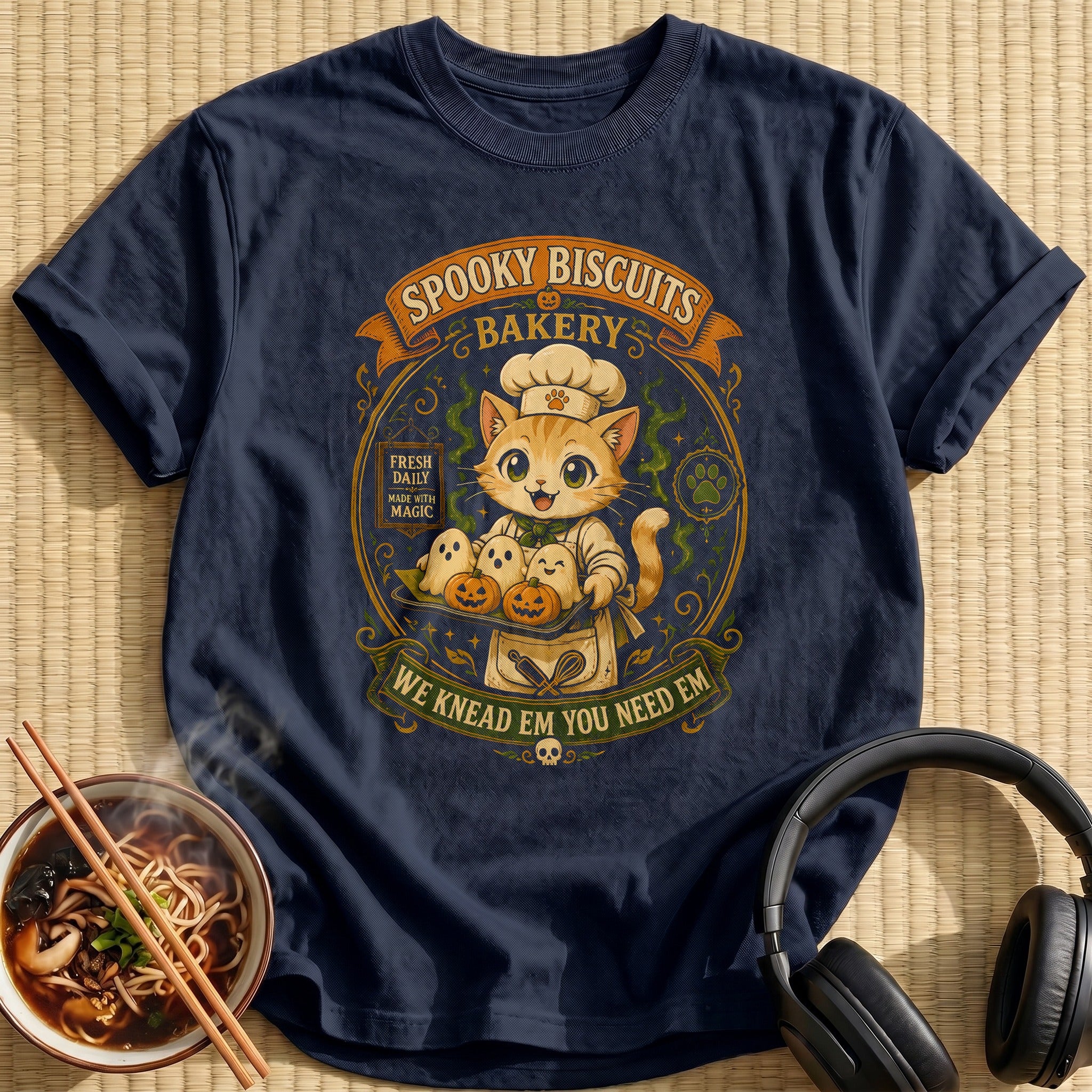 Spooky Biscuits Bakery - Navy