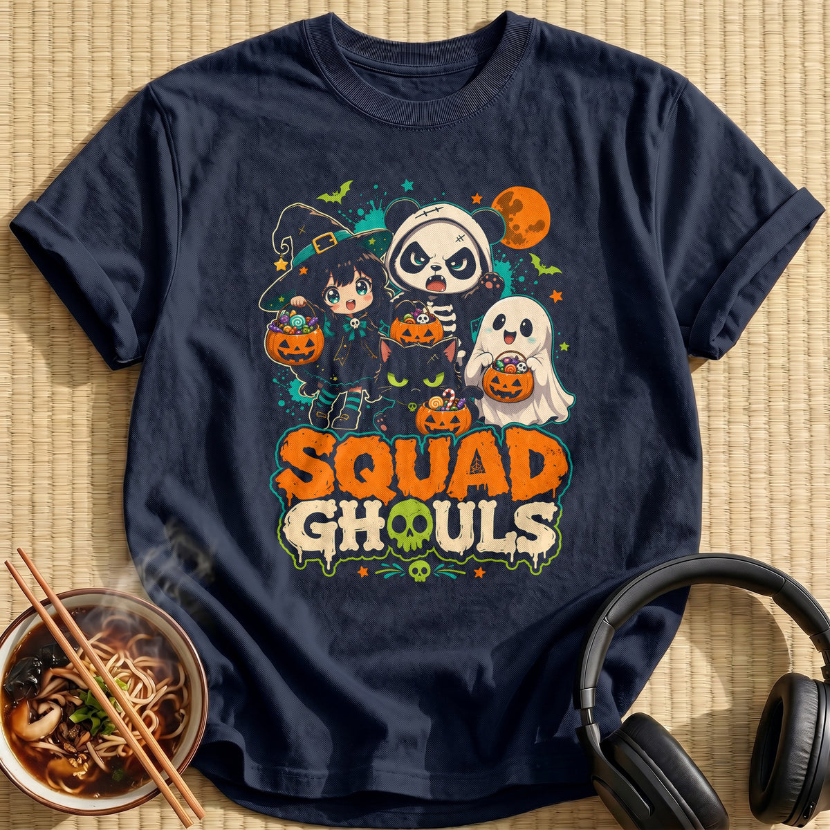 Squad Ghouls Anime - Navy