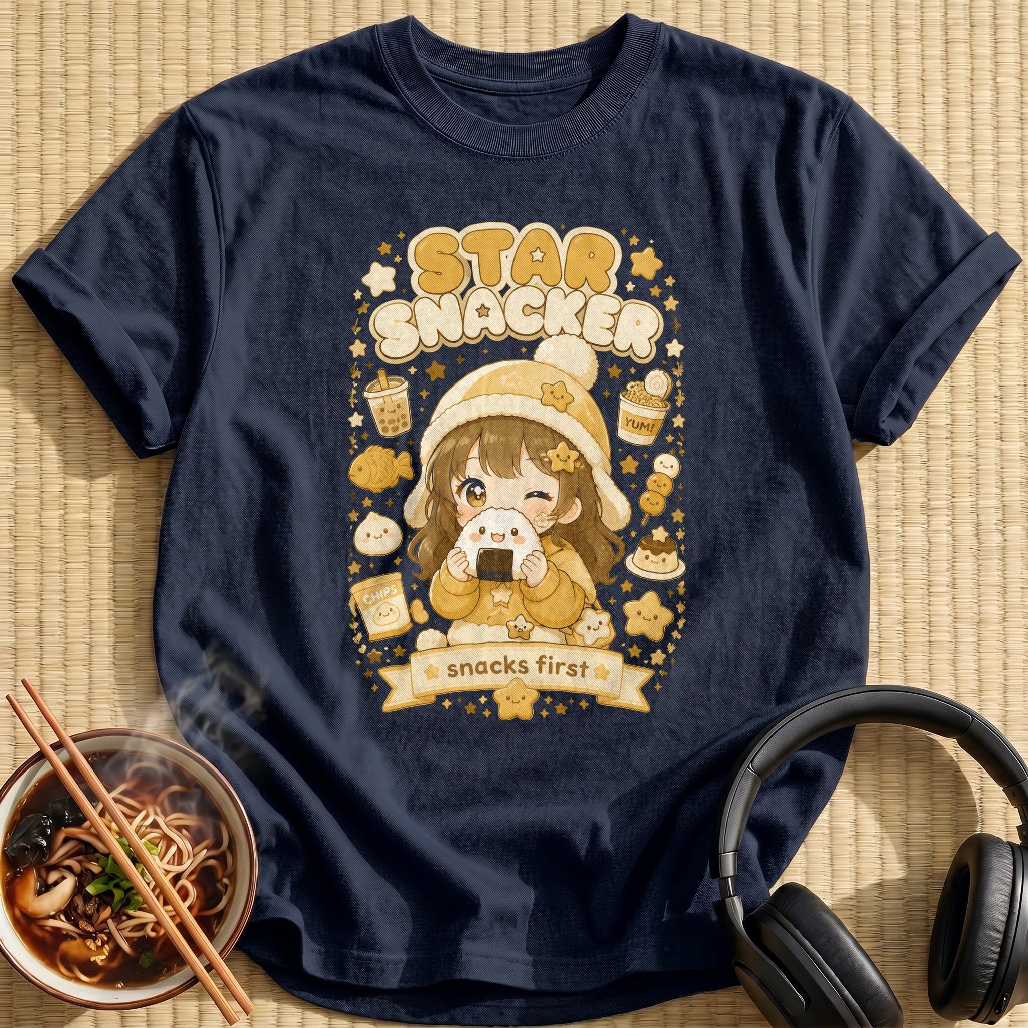 Star Snacker (mustard & cream)