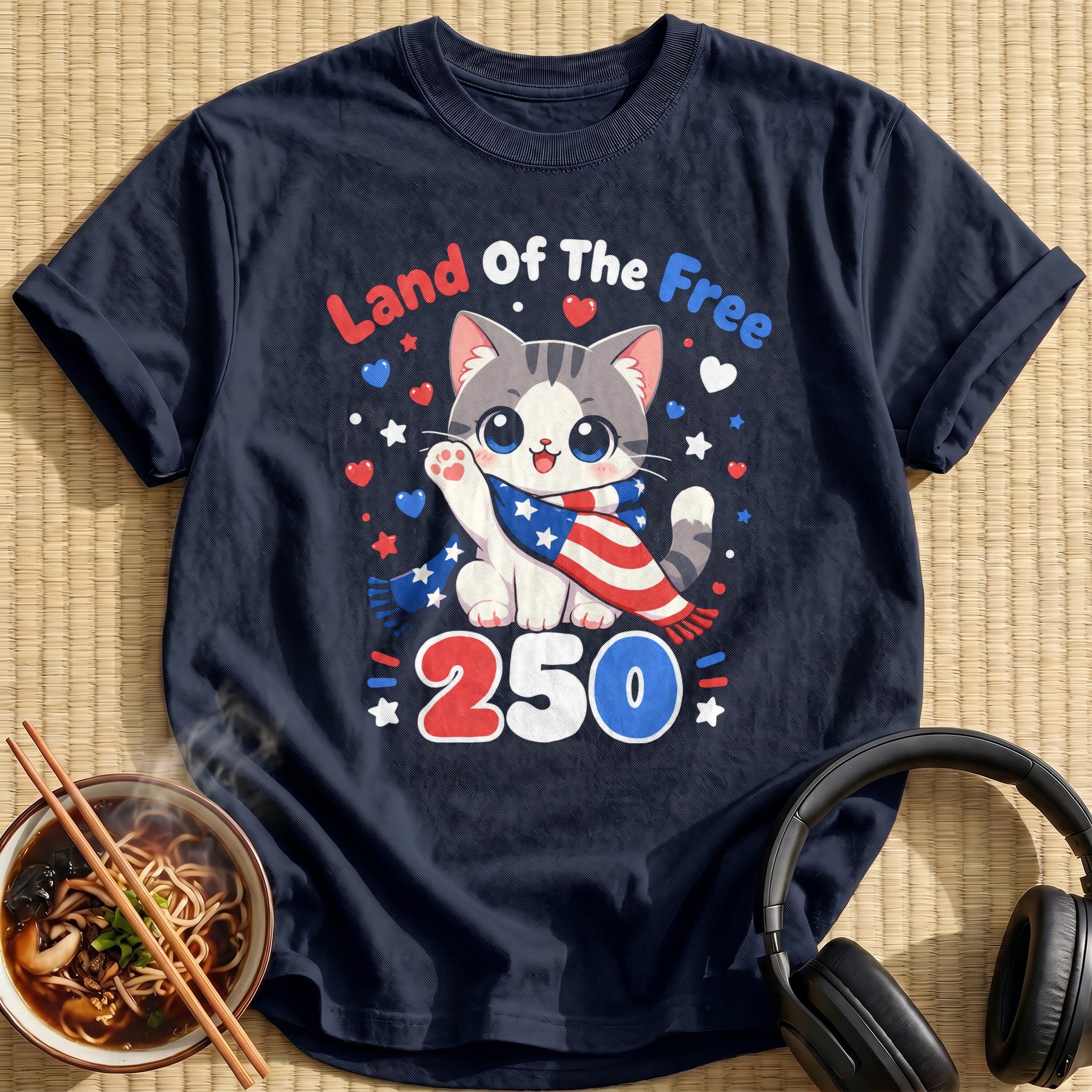 Stars And Stripes Kitty