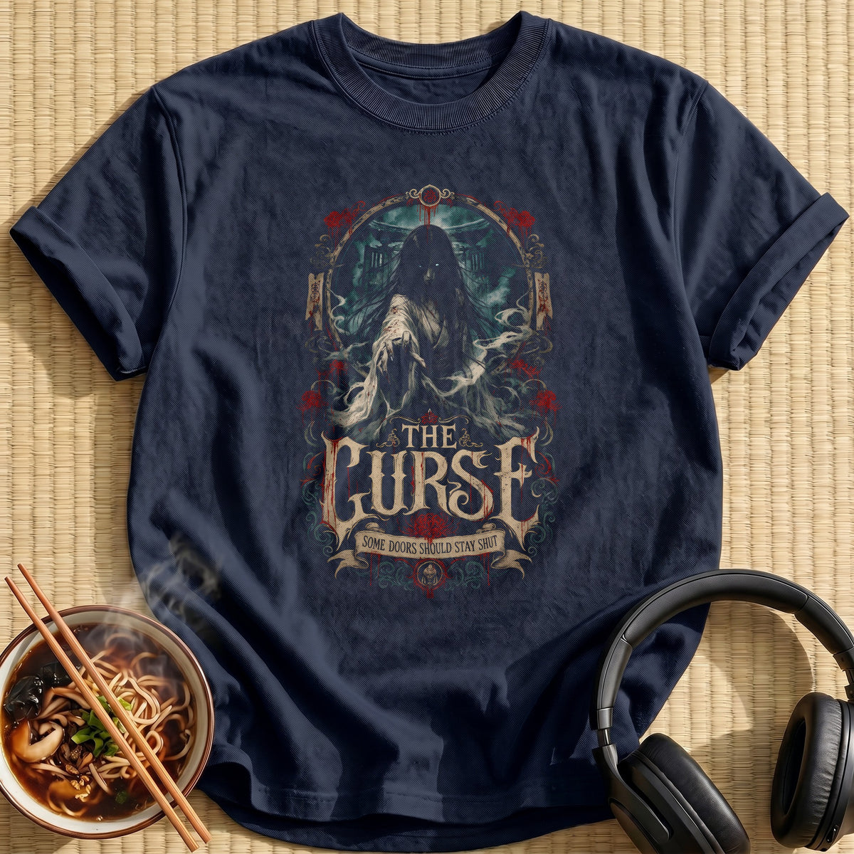 The Curse Anime Yurei - Navy