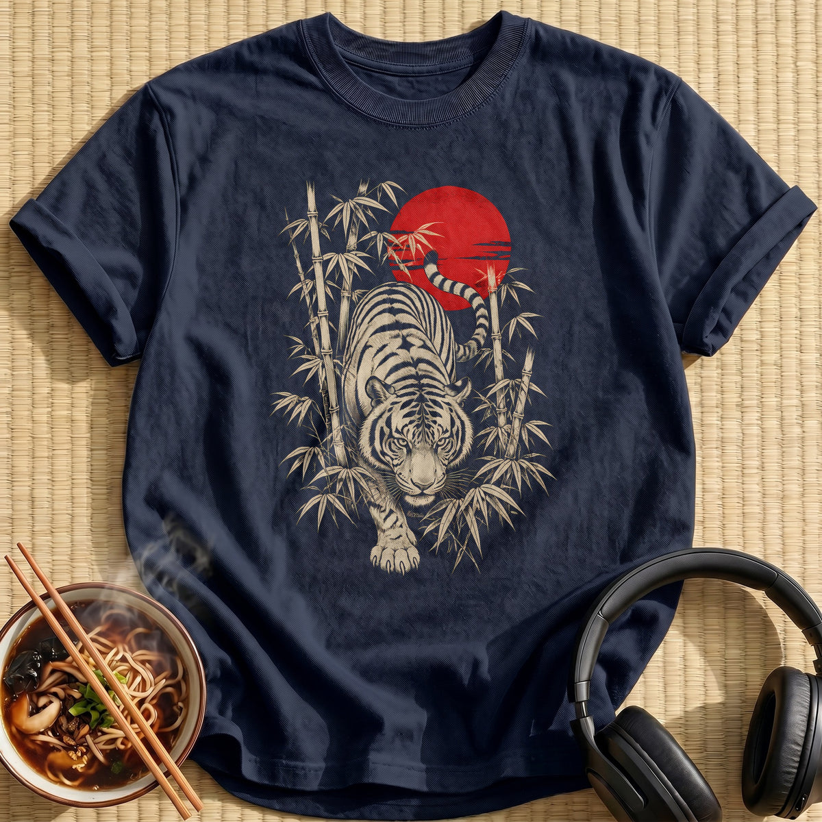 Tiger Ukiyoe 49 - Navy