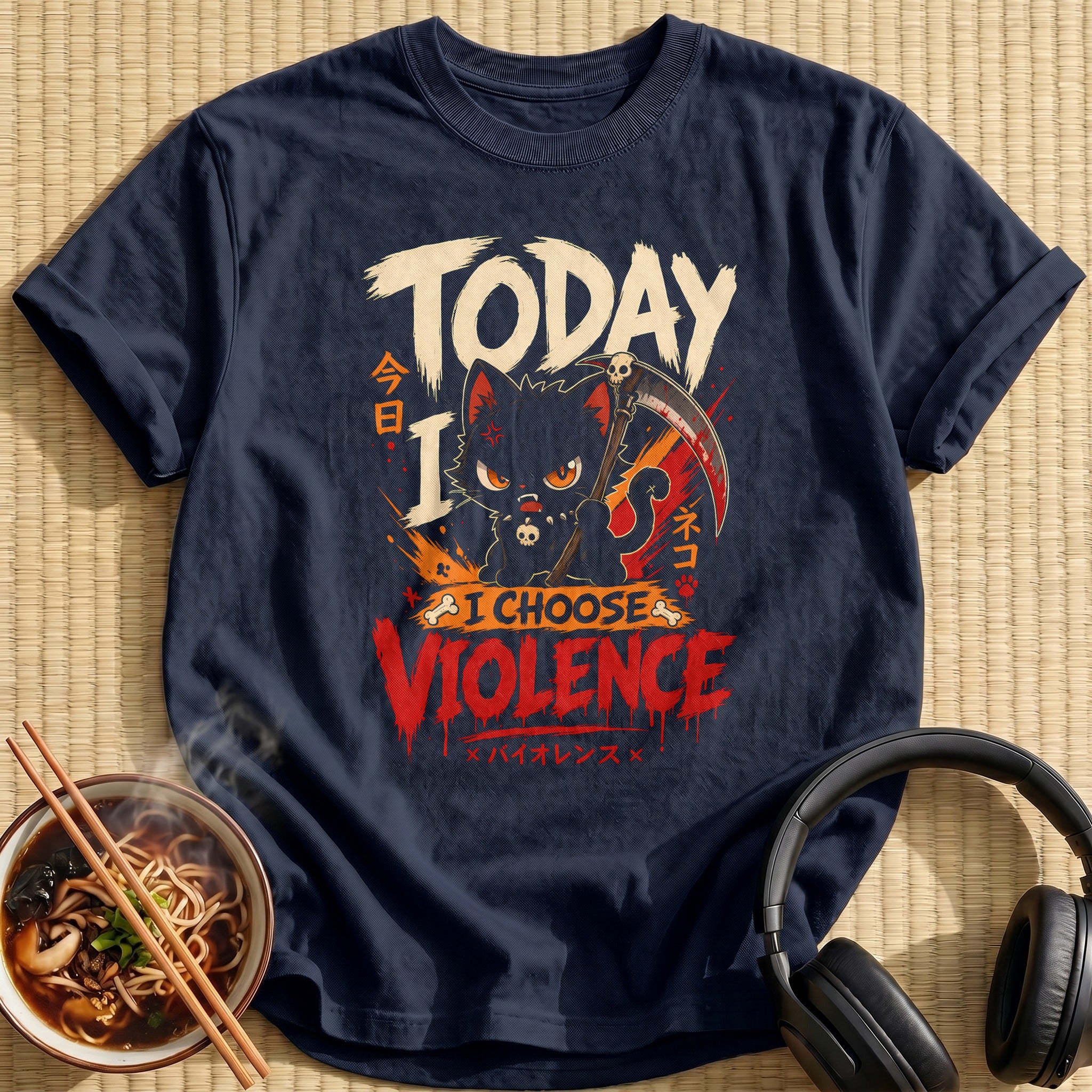 Today I Choose Violence - Navy