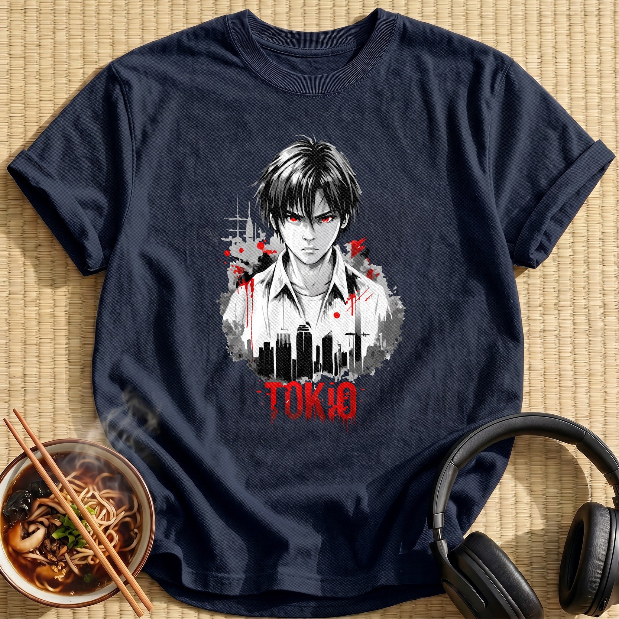 Tokio Red Eyed City Youth - Navy