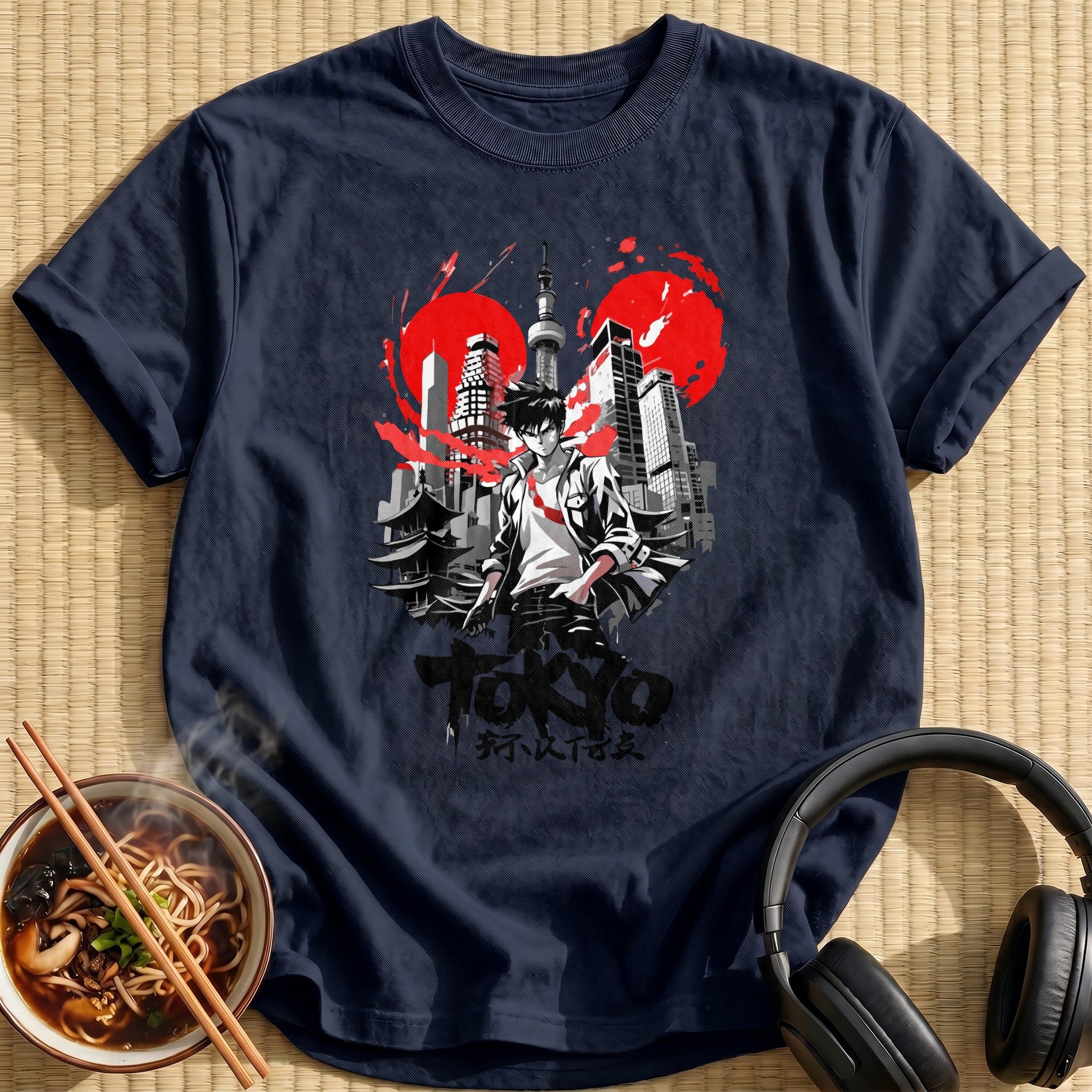 Tokyo Anime Hero Red Suns - Navy