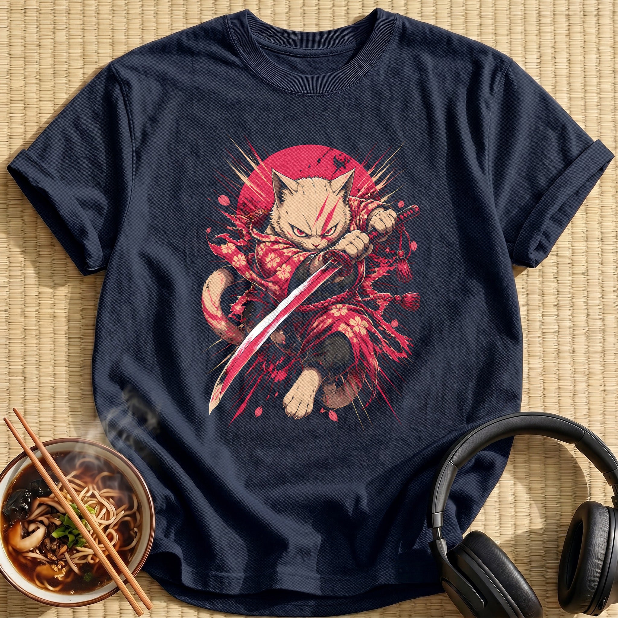 Tt Anime Warrior Cat 12 - Navy