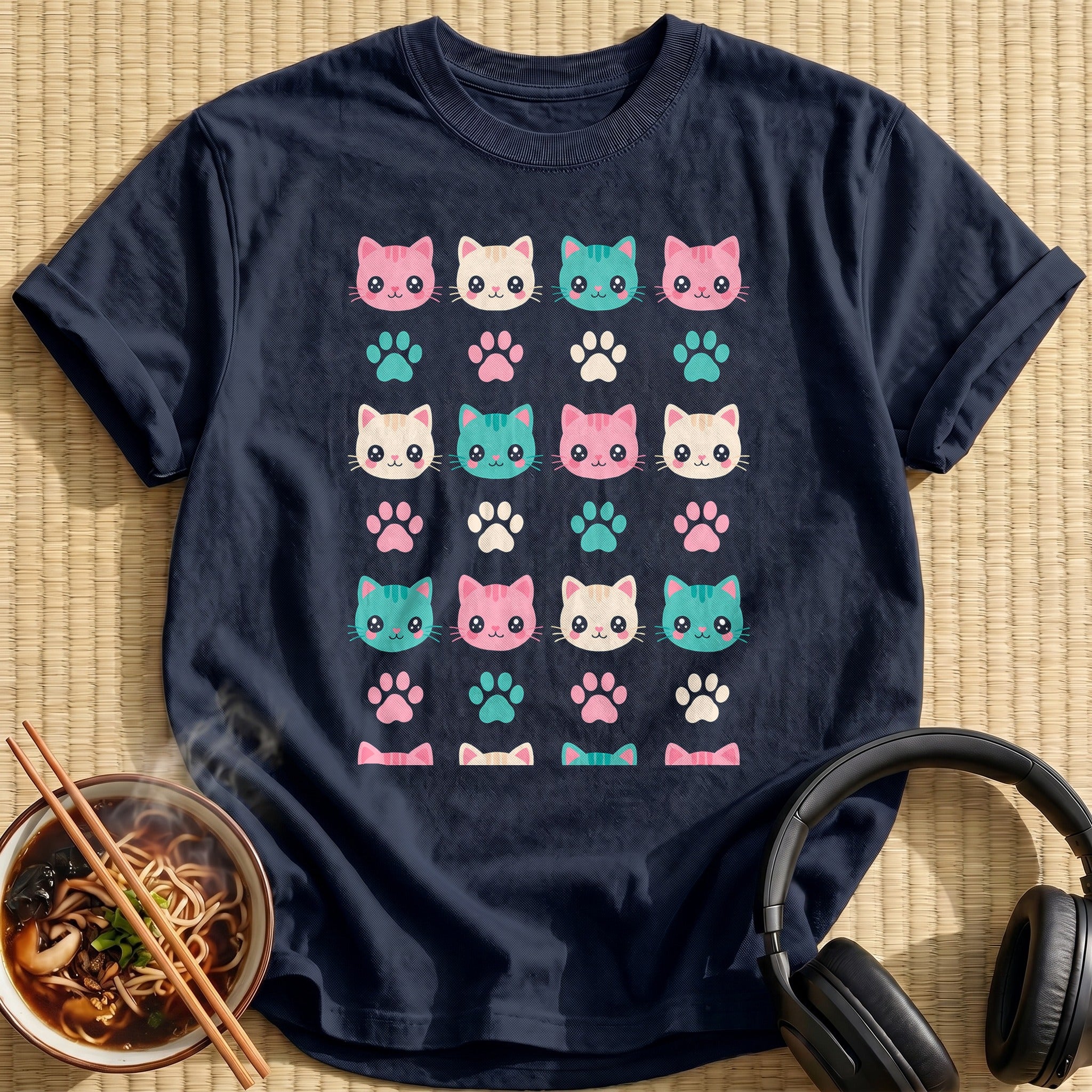 Tt Kawaii Pattern 68 - Navy