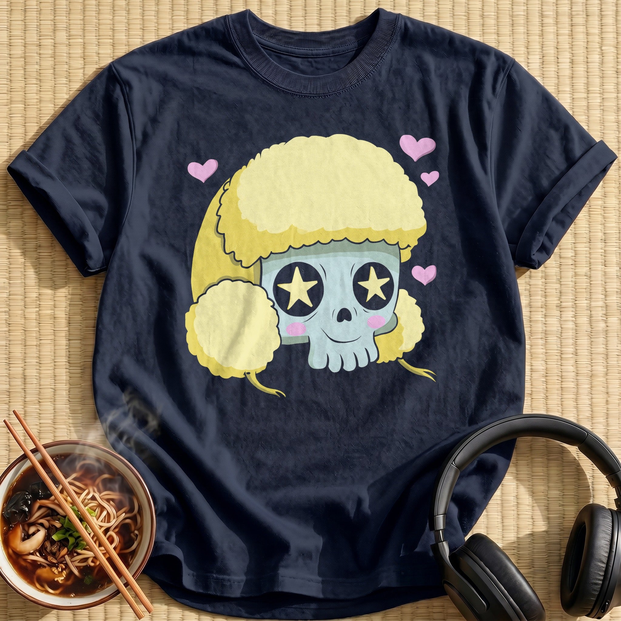 Yellow Fur Star Skull