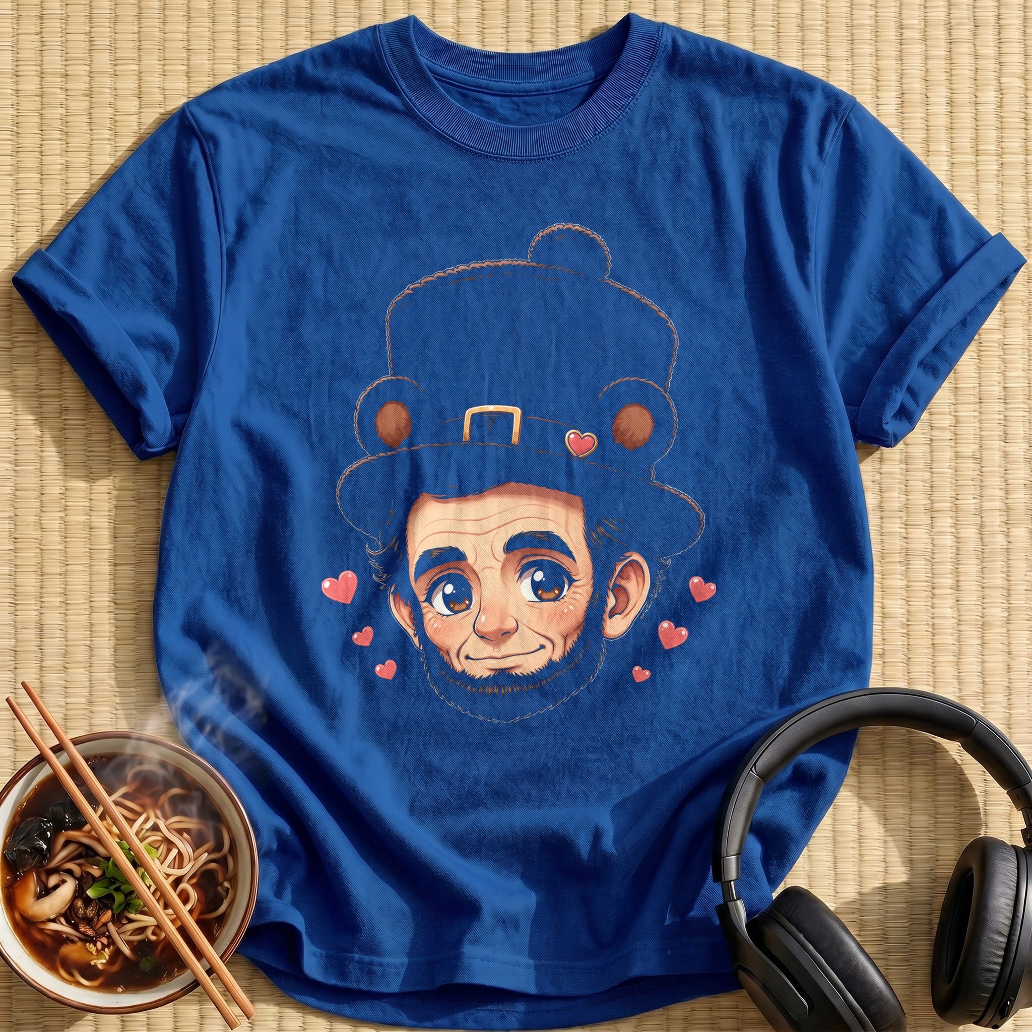 Abraham Lincoln - Kawaii Fluffy Hat