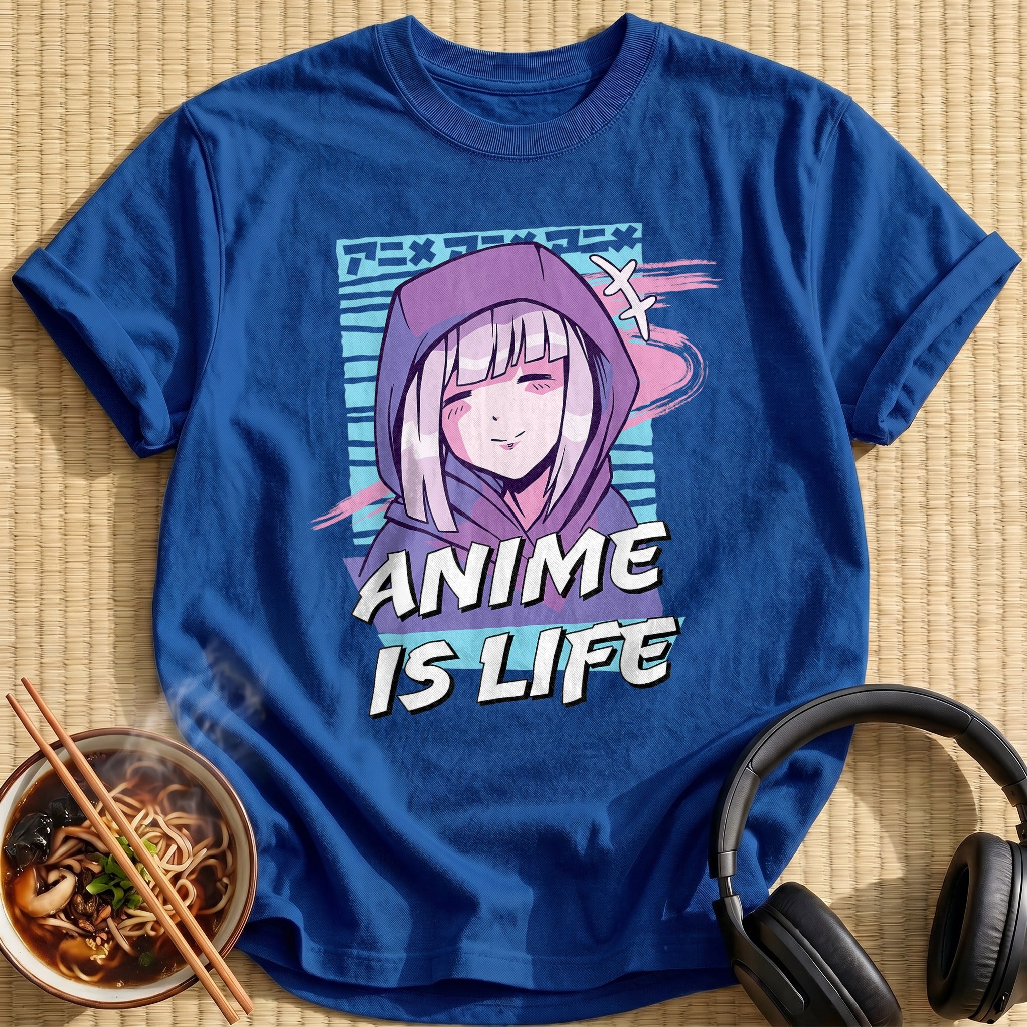 Anime Is Life Hooded Girl - Royal