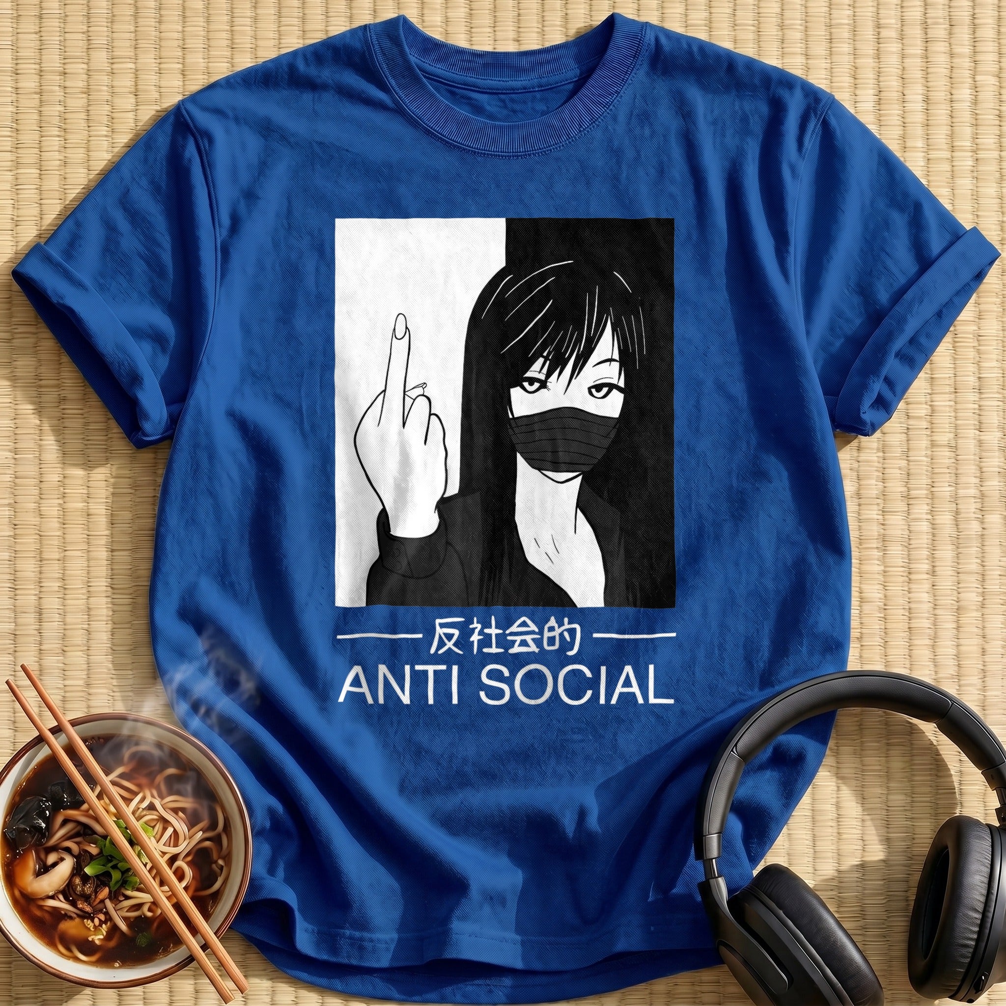 Anti Social Masked Anime Girl - Royal