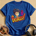 Bored Spiky Hair Anime Boy - Royal