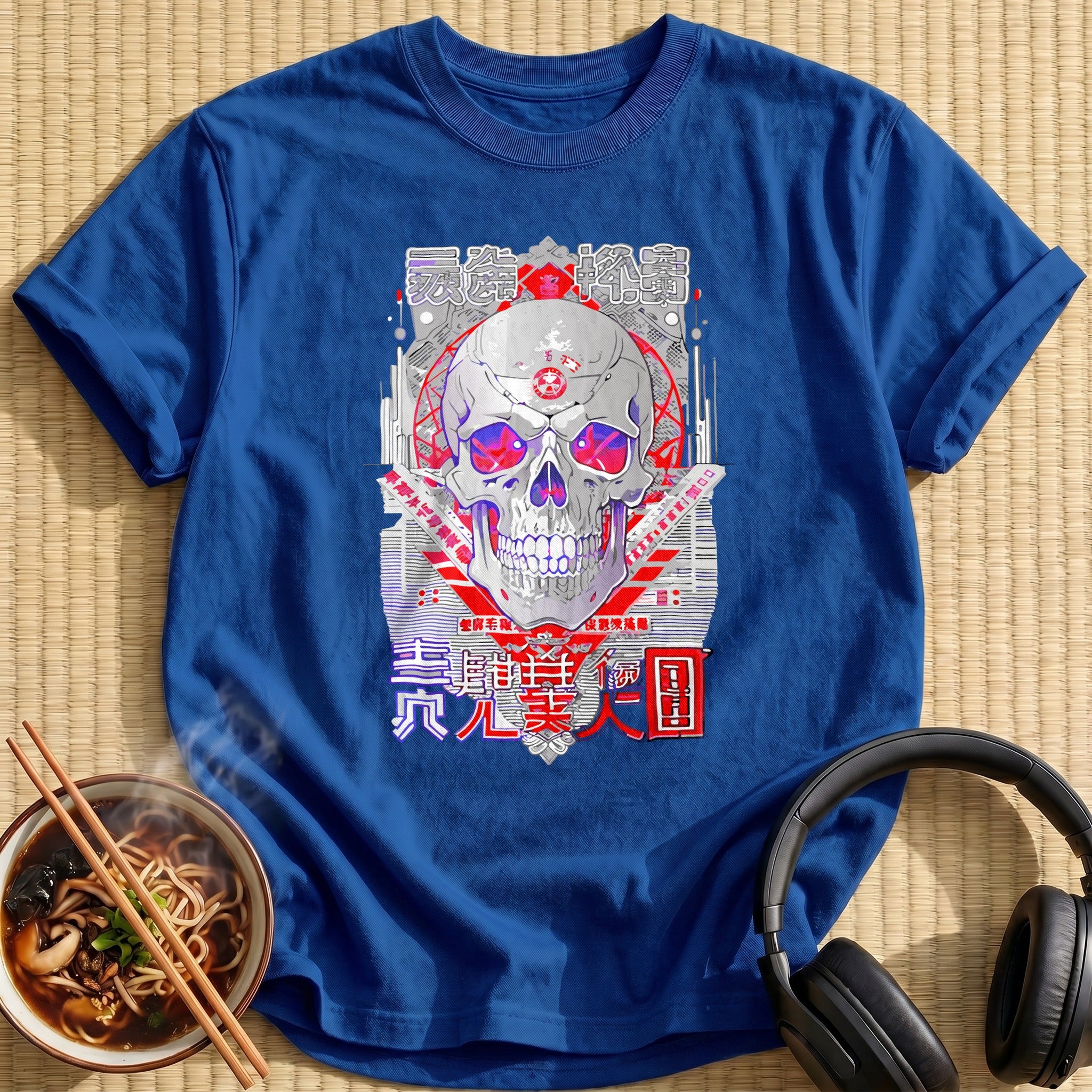 Cyber Pentagram Skull Red Eyes - Royal
