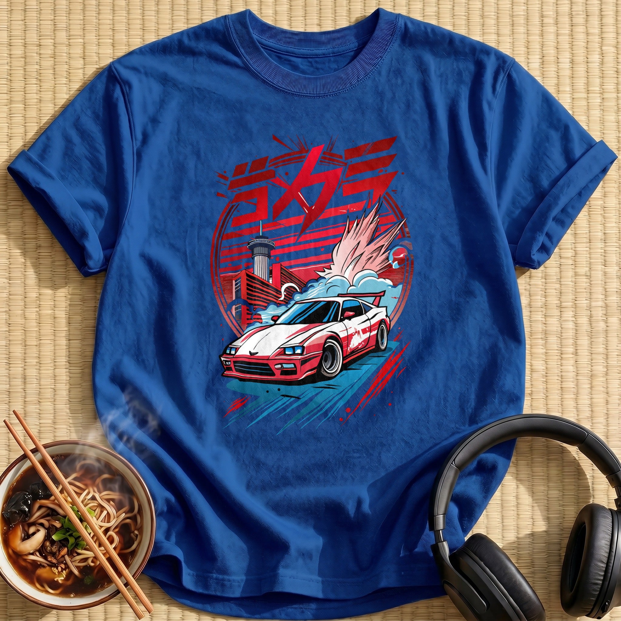 Drifting Sports Car Tokyo Tower - Royal