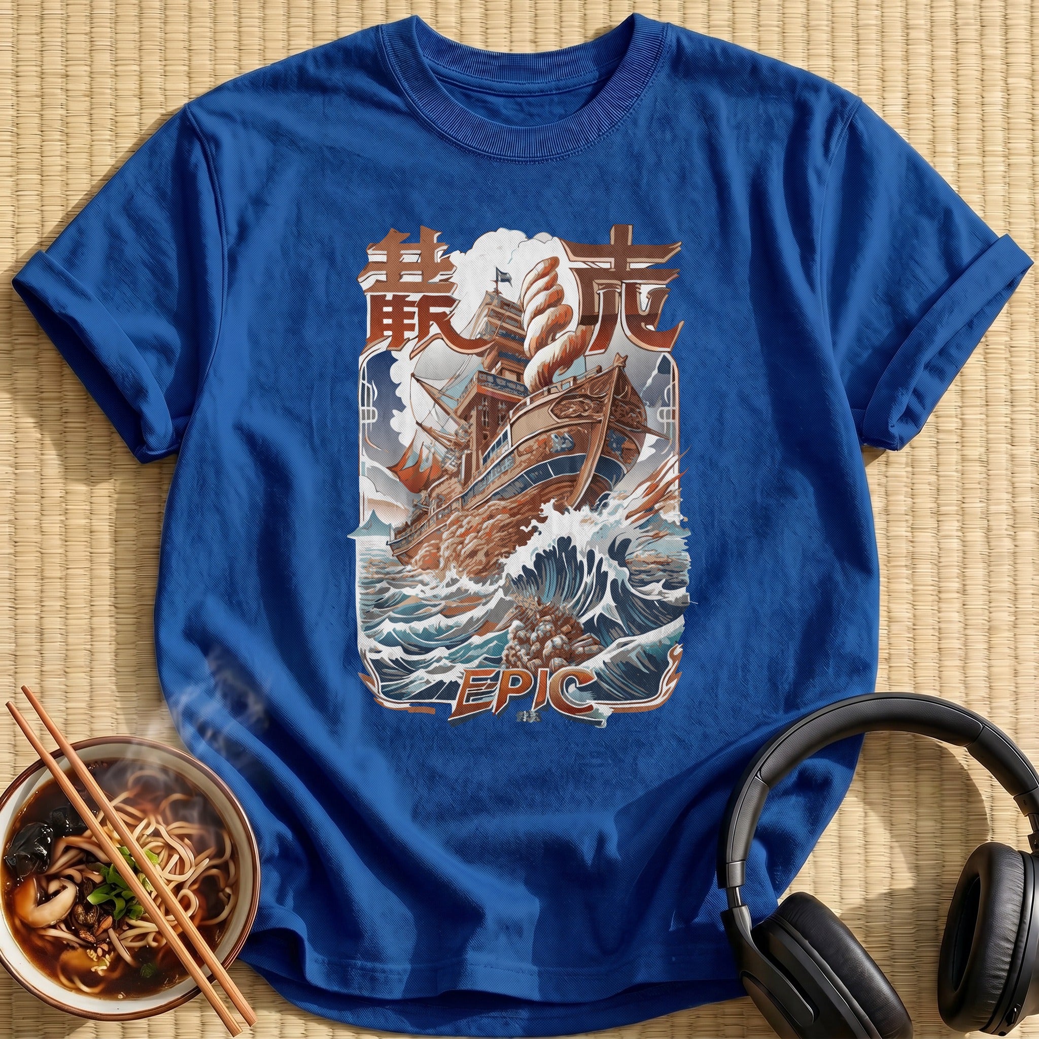 Epic Ship Riding Ocean Waves - Royal