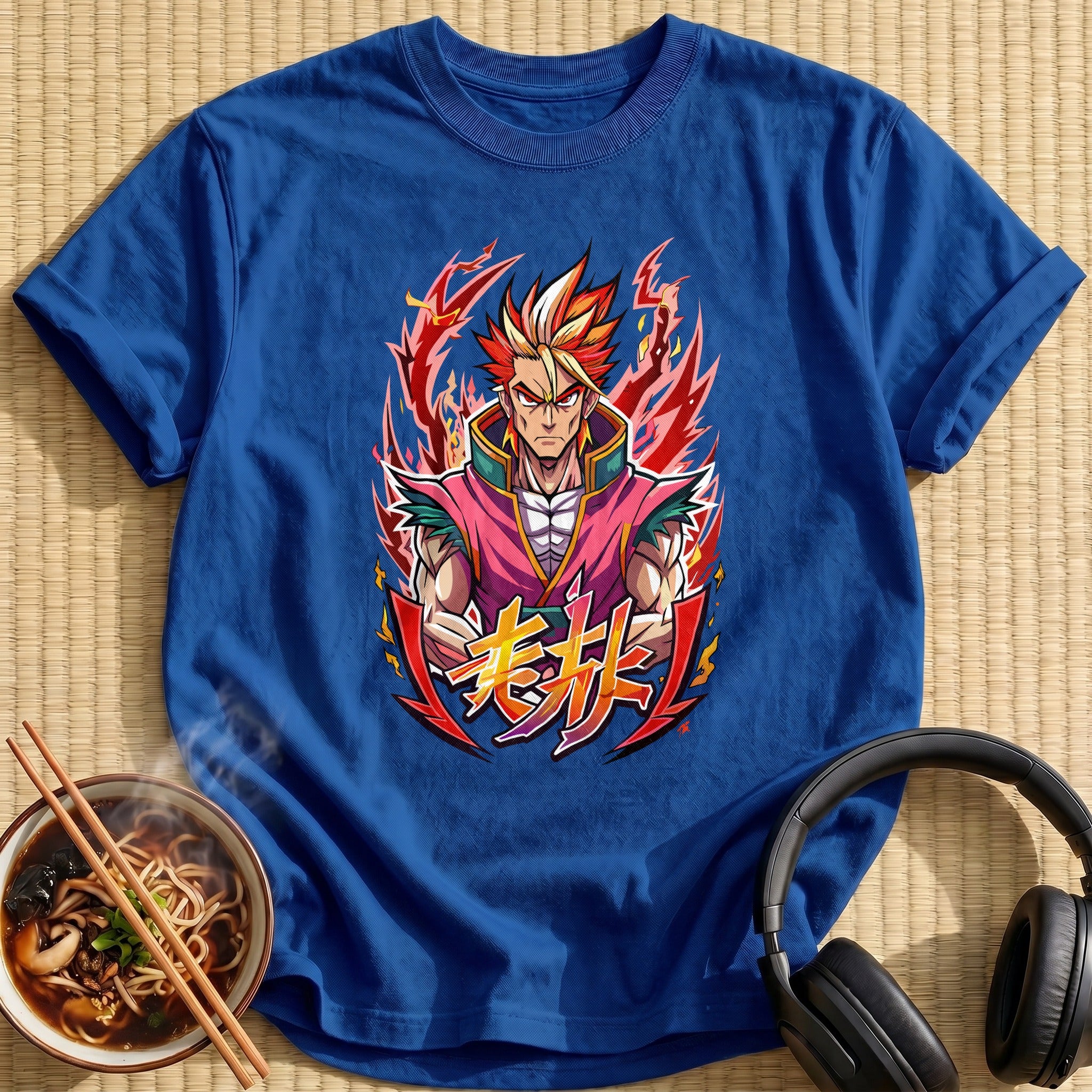 Fiery Flame Haired Anime Fighter - Royal
