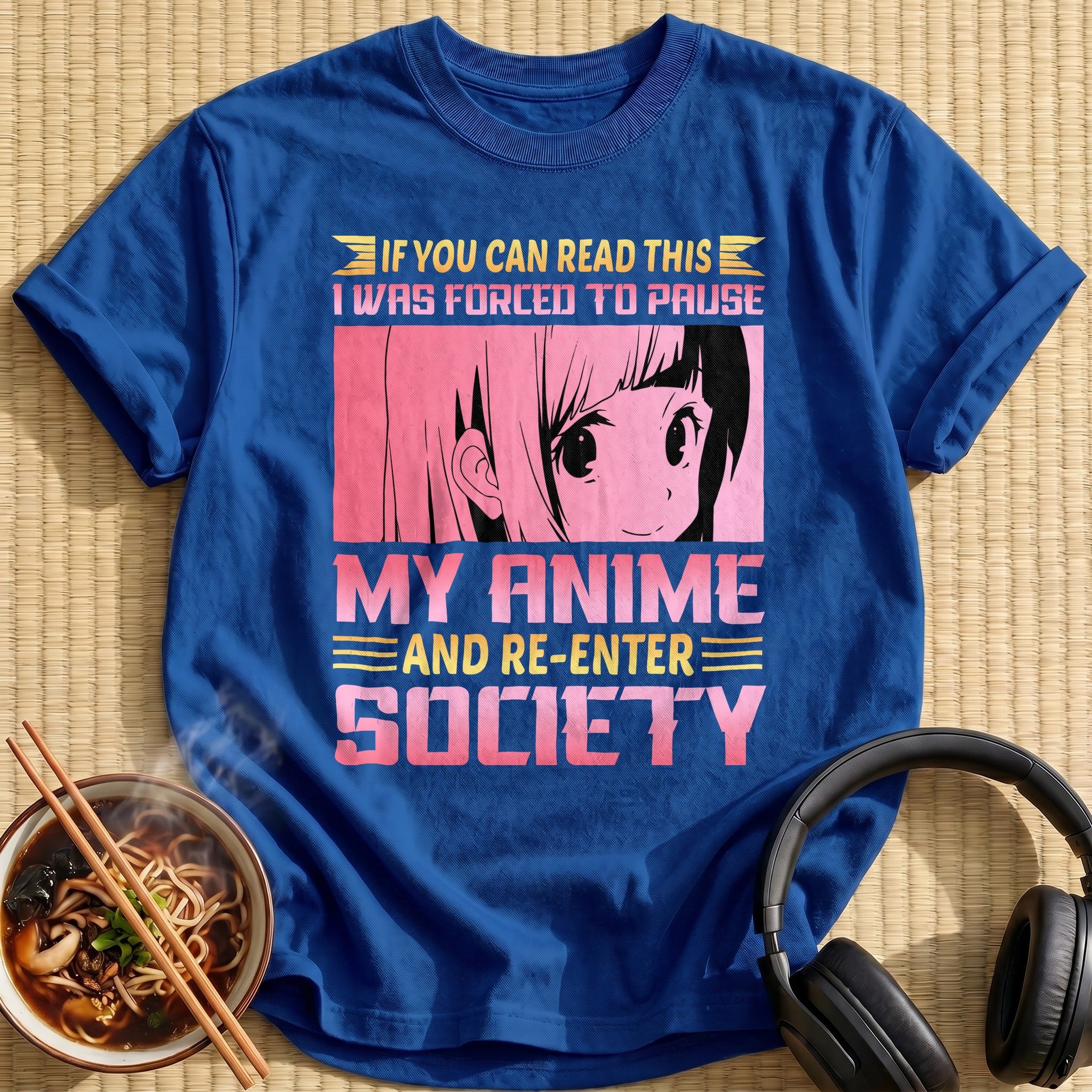 Forced To Pause Anime Society - Royal
