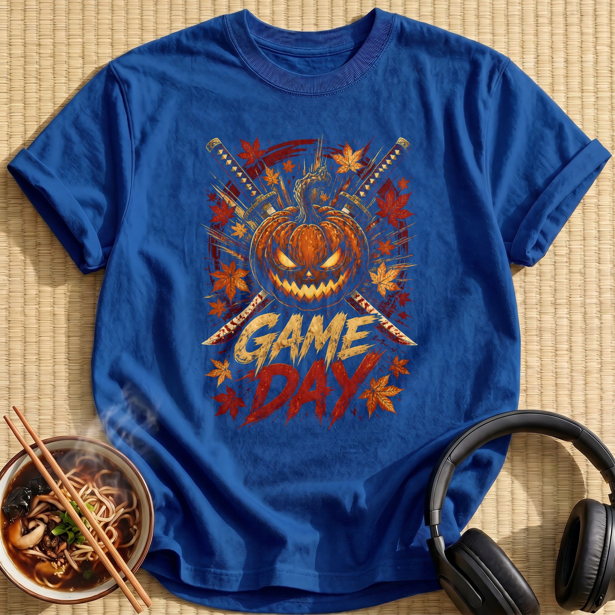 Game Day Pumpkin - Royal