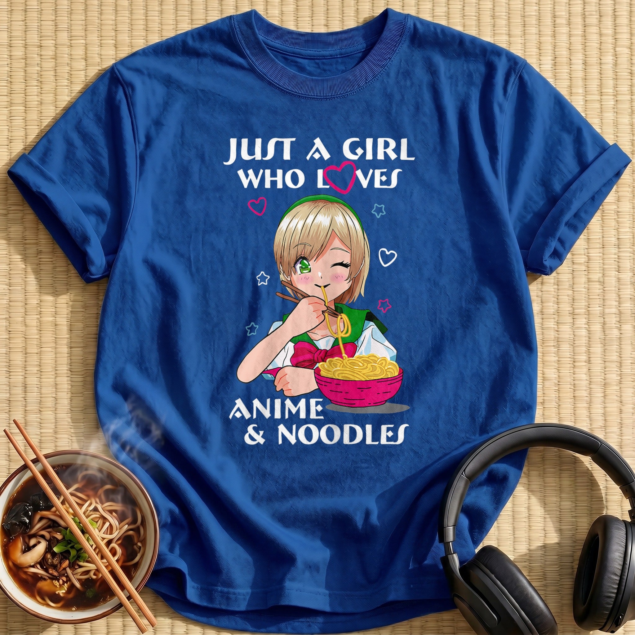 Girl Who Loves Anime Noodles - Royal